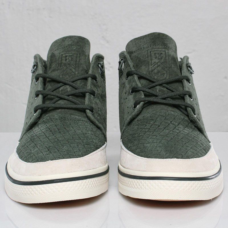 Burton NEW Vintage Burton & Adidas Vulc Mid KZK Sneakers 8 Green Size US 8 / EU 41 - 2 Thumbnail