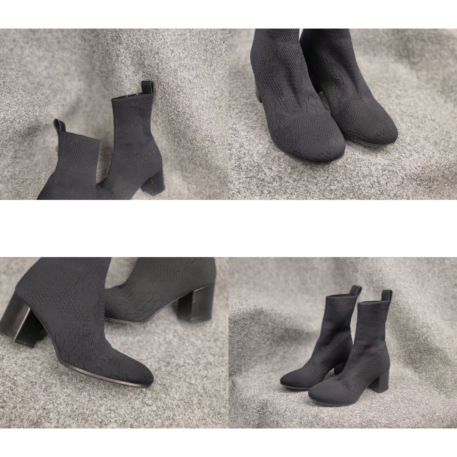 Zadig & Voltaire Zadig & Voltaire Design Studded Accents Sock Ankle Black Boots Women EU 36 6 Black Lace Bootie Size US 6 / IT 36 - 8 Thumbnail