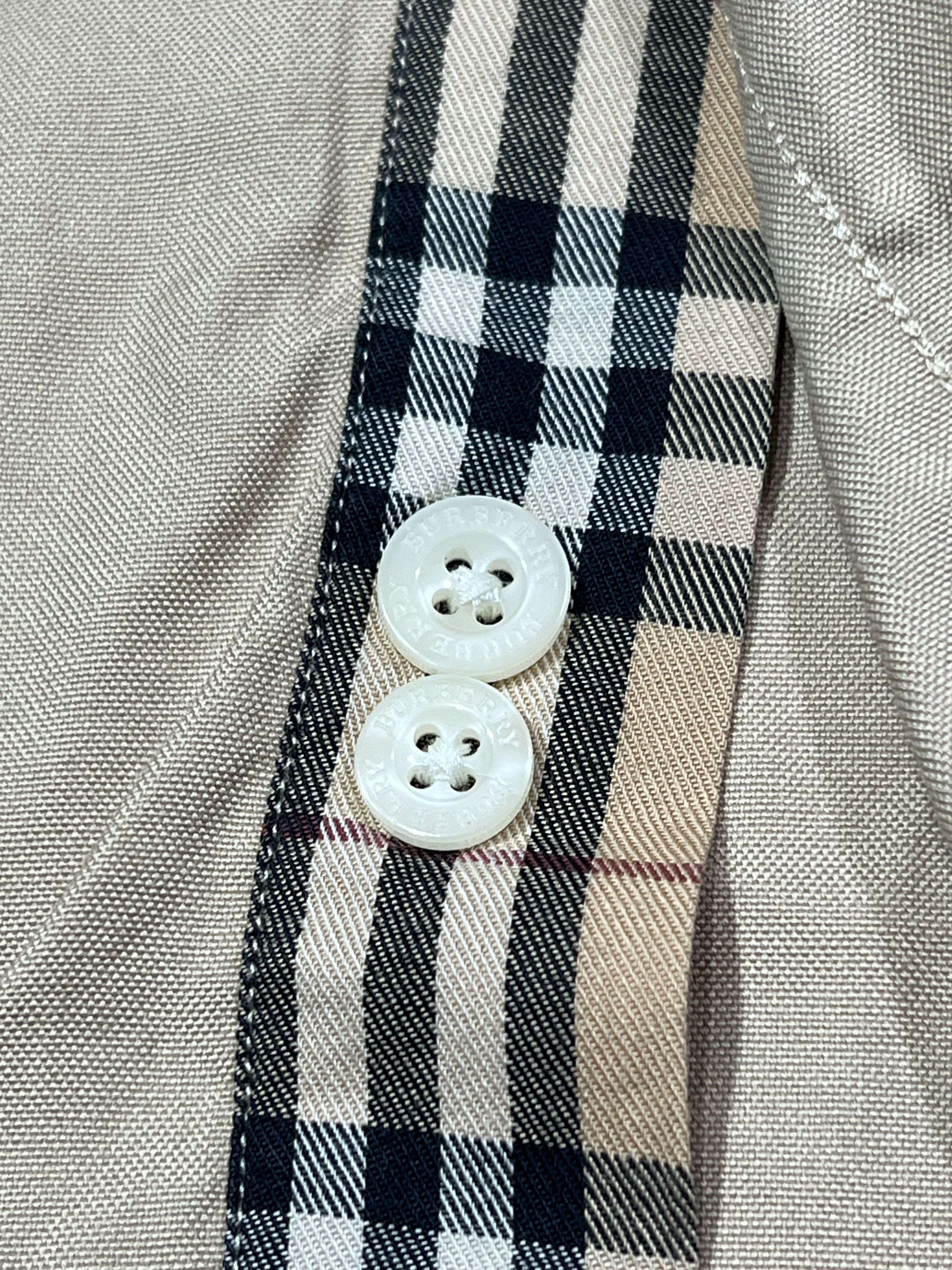 Burberry 2000s Archival Burberry Novacheck Pocket Longsleeve Shirt Size US XL / EU 56 / 4 - 4 Thumbnail