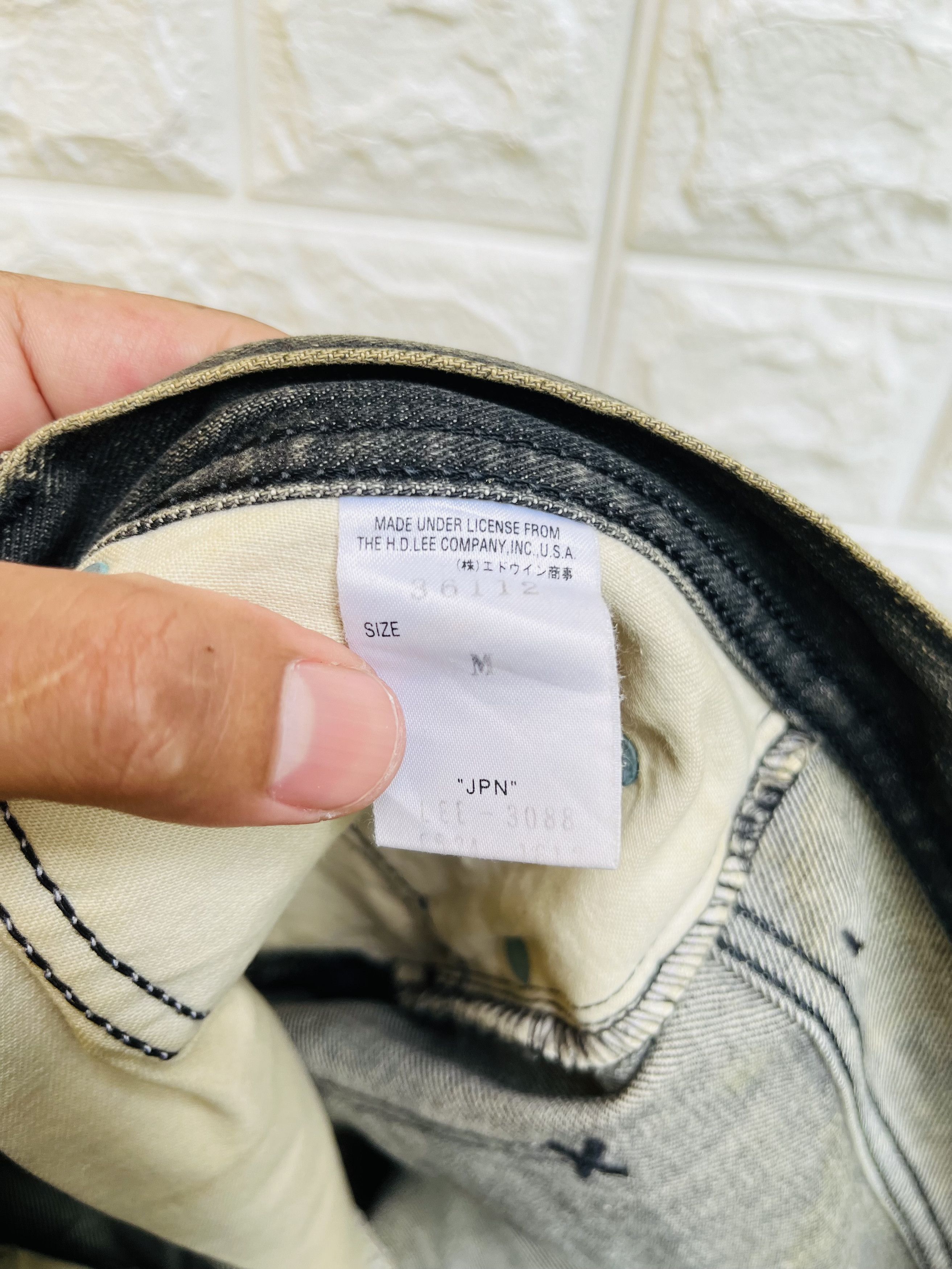 Japanese Brand Vintage Lee The Eagle Japanese Designer Fashion Style Size US 32 / EU 48 - 11 Thumbnail