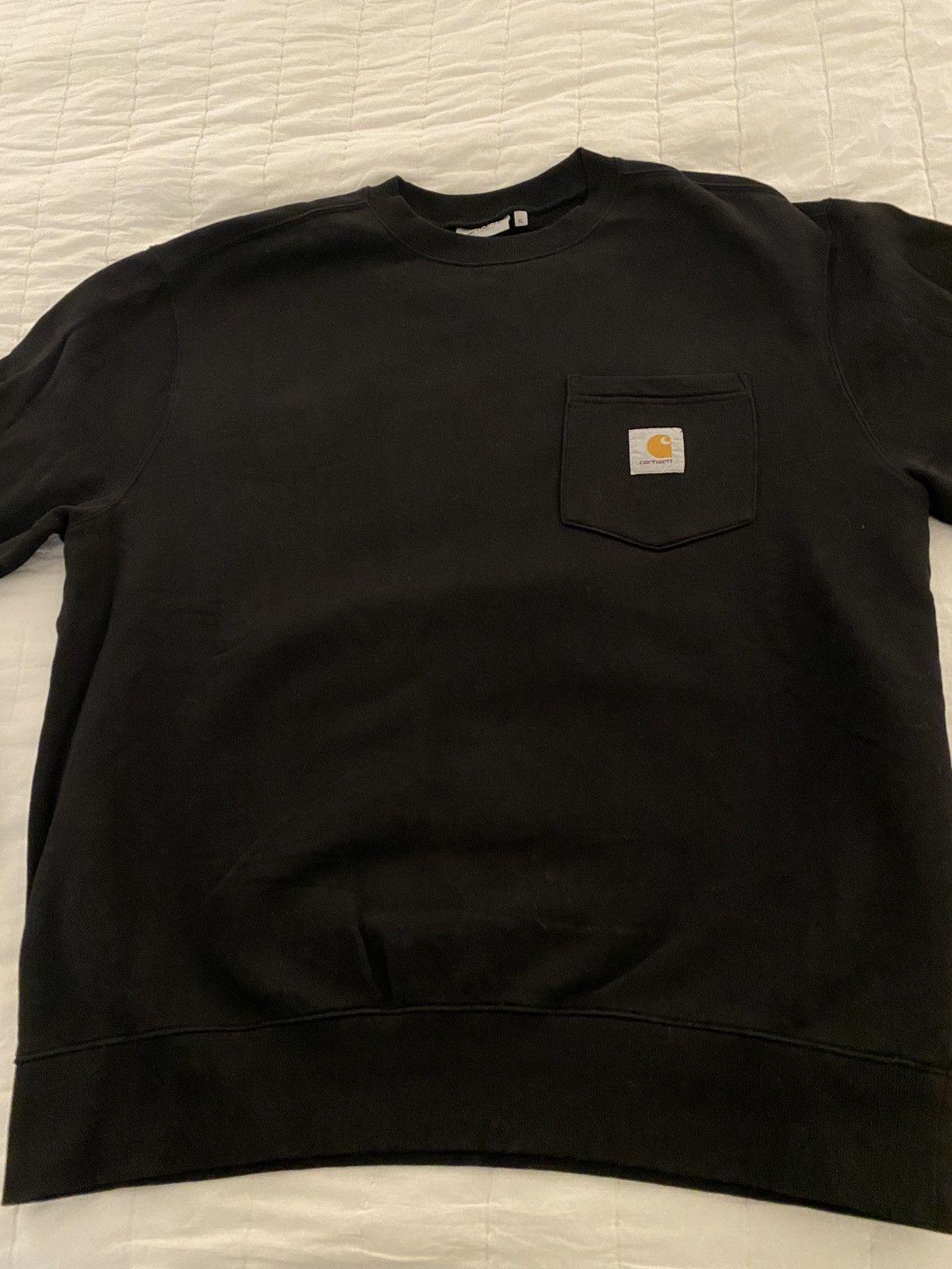 Carhartt Wip Carhartt WIP Pocket Sweatshirt XL Black Size US XL / EU 56 / 4 - 4 Thumbnail