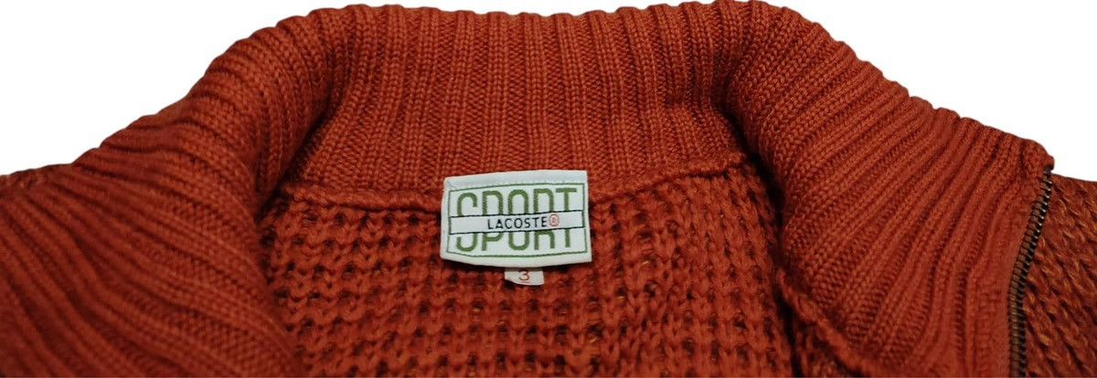 Lacoste Vintage 90s Lacoste Sweater Knitwear Size US M / EU 48-50 / 2 - 2 Thumbnail