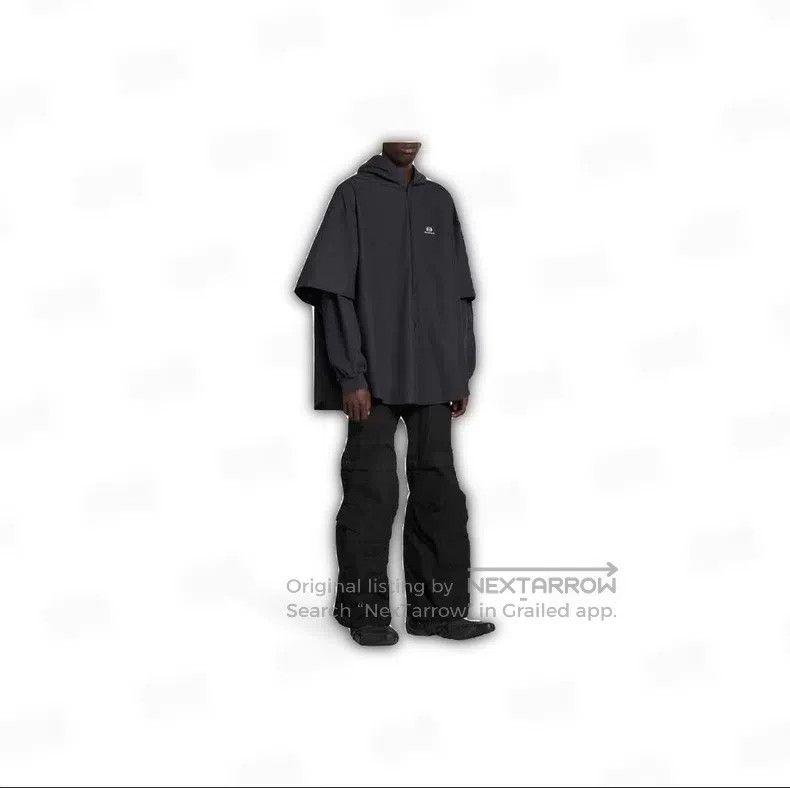 Balenciaga Balenciaga size 37 Double ring long-sleeve hooded pieced s Size US S / EU 44-46 / 1 - 9 Thumbnail