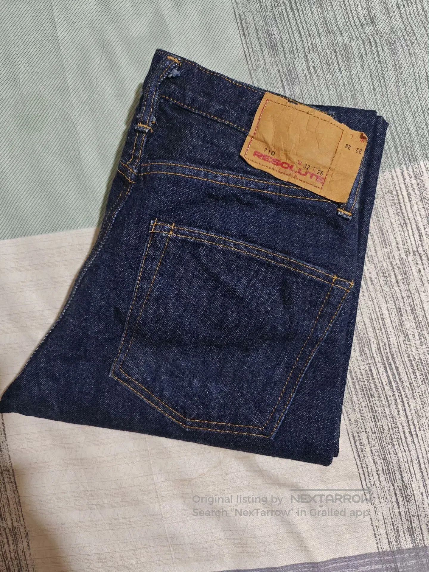 Vintage Resolute 710 Ankle Jeans. Size US 32 / EU 48 - 1 Thumbnail