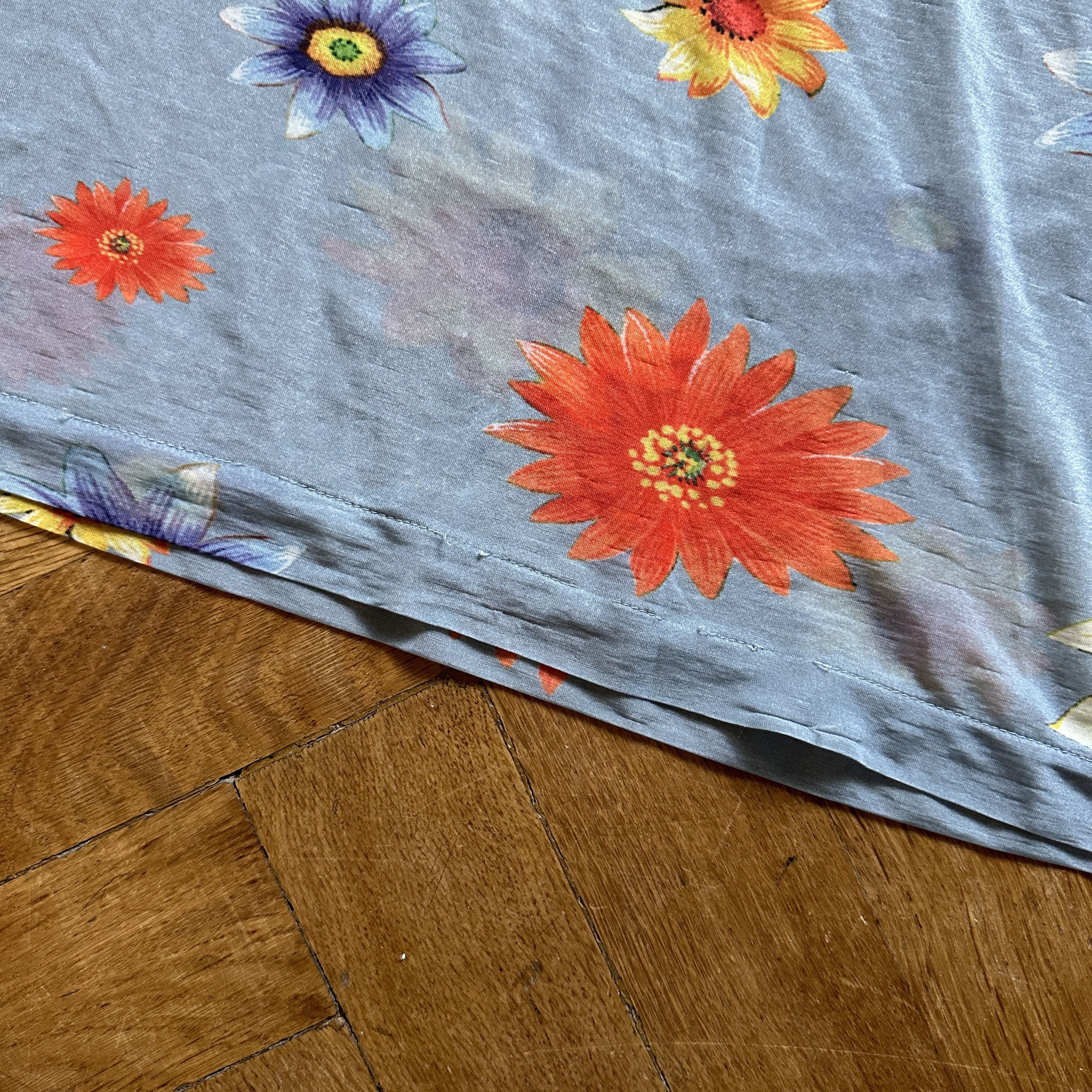 Yohji Yamamoto Pour Homme SS02 Floral Sheer Shirt Size US XL / EU 56 / 4 - 4 Thumbnail