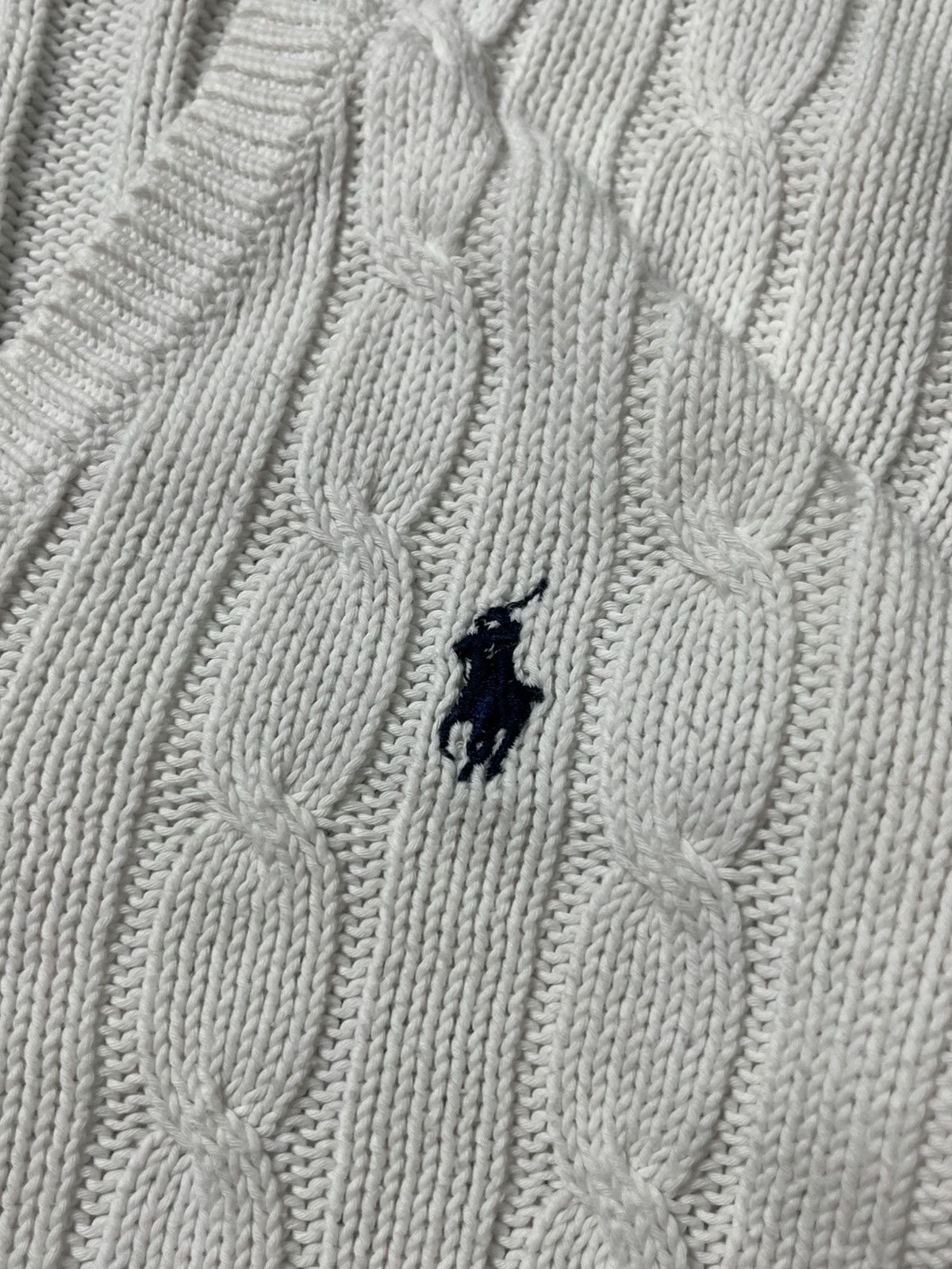 Polo Ralph Lauren 🔥90’s Ralph Lauren Polo Oldmoney Cable Knit Sweater Size M / US 6-8 / IT 42-44 - 3 Thumbnail
