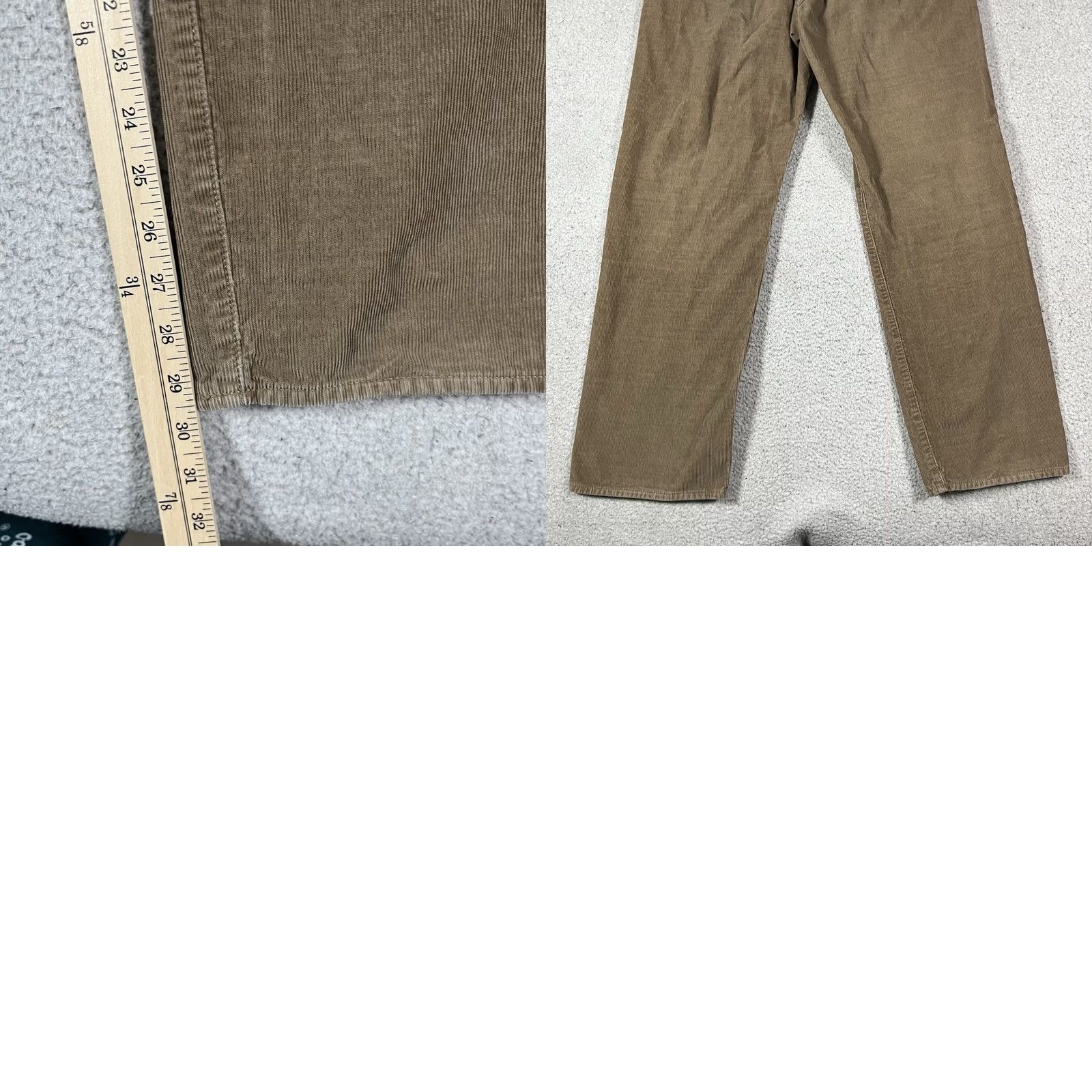 J.Crew J. Crew Pants Mens 33x30 Corduroy Relaxed Fit Straight Leg Cotton Stretch Preppy Chino Casual 90s City Hipster Brown Mens Size US 33 - 10 Thumbnail