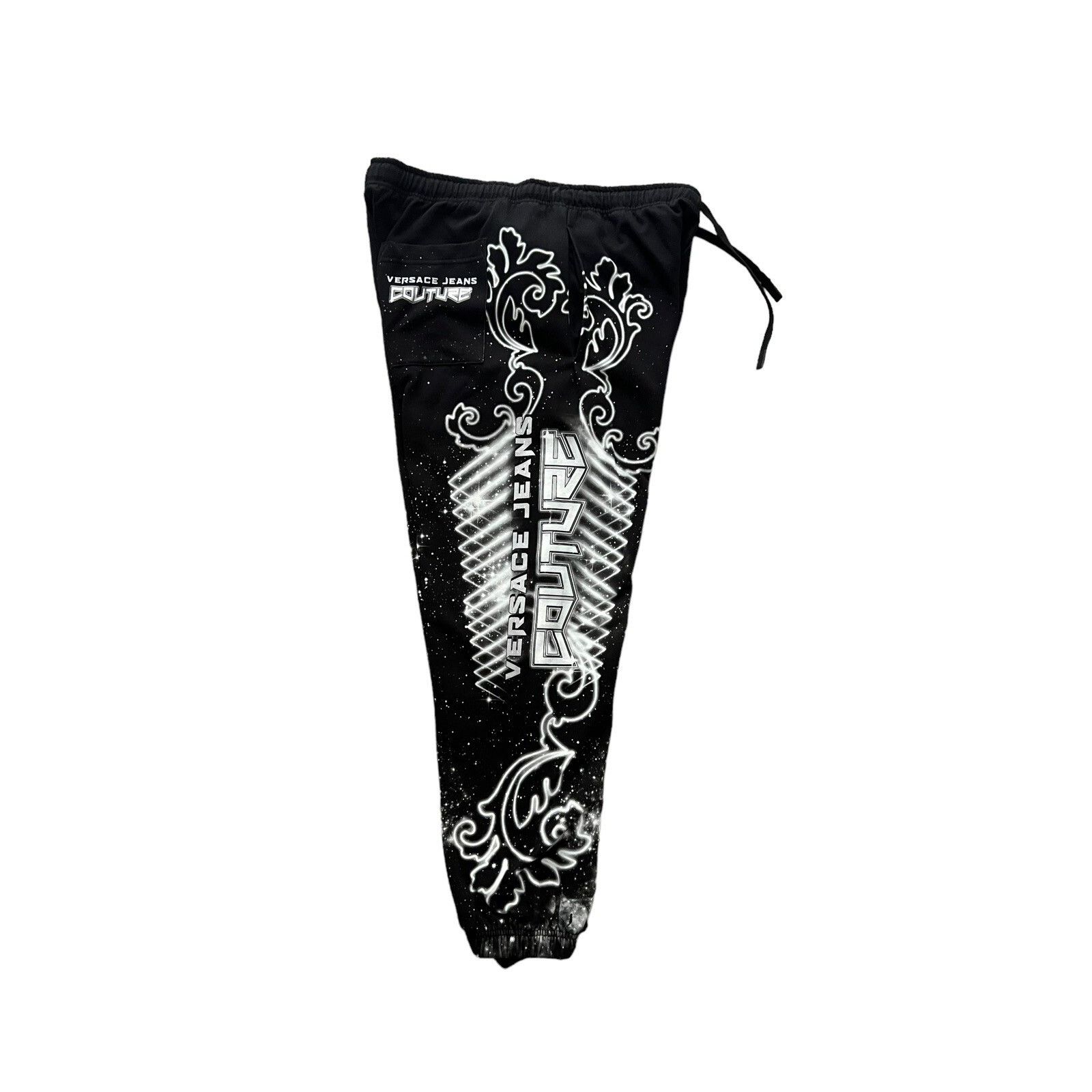 Versace Jeans Couture Versace Couture Mens Jeans Galaxy Sweatpants Black Size XL Size US 36 / EU 52 - 6 Thumbnail