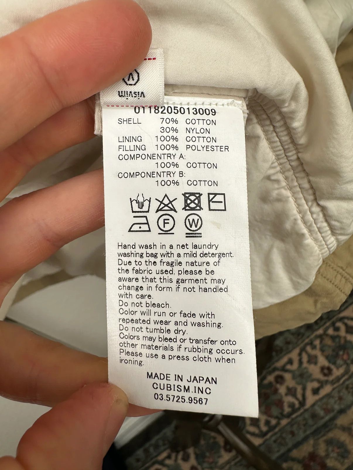 Visvim FW18 Dotera Mil Coat (Giza C/NY) Size US S / EU 44-46 / 1 - 8 Thumbnail