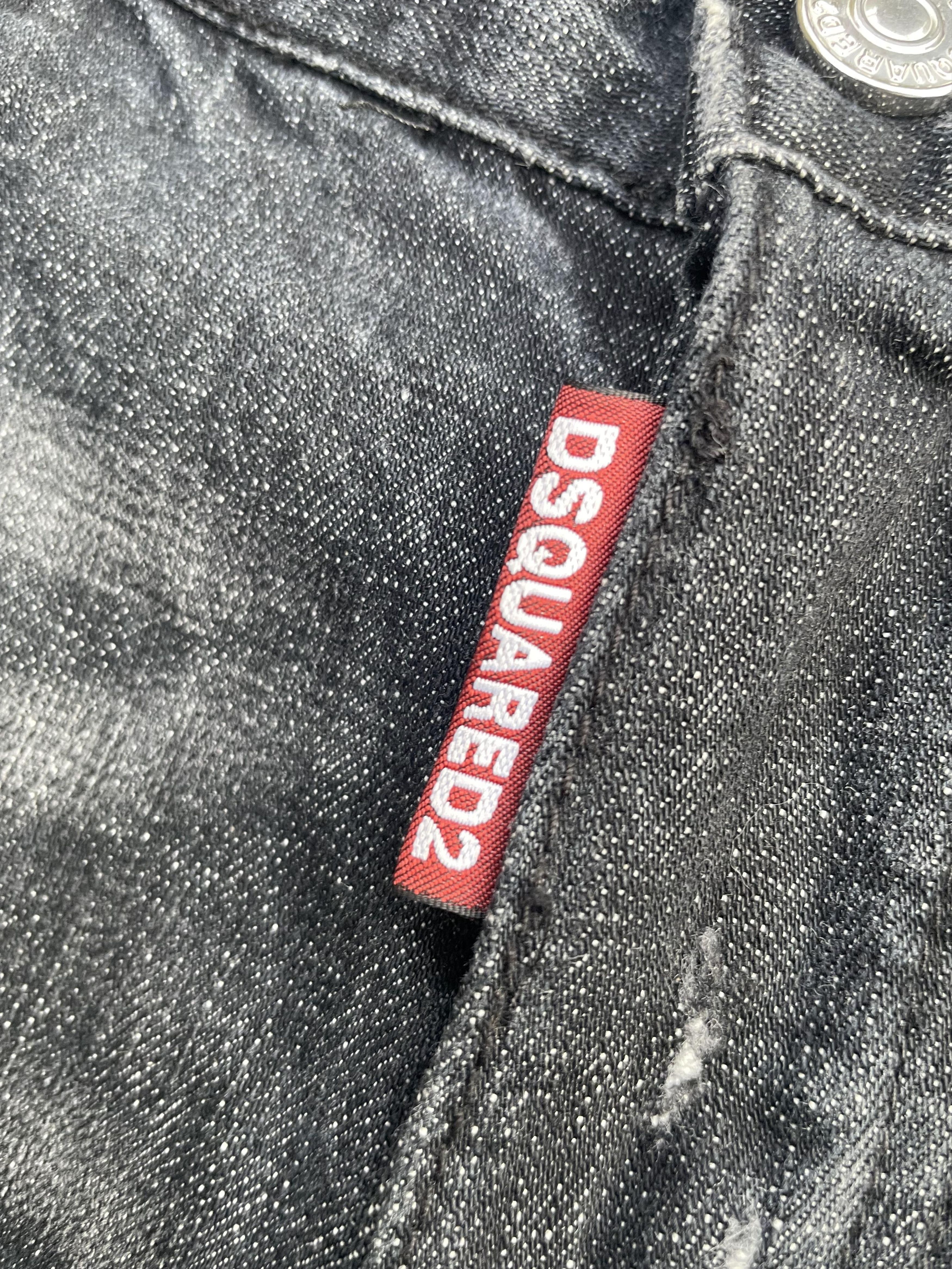 Designer Distresed Custom Dsquared2 Denim Size US 35 - 12 Thumbnail