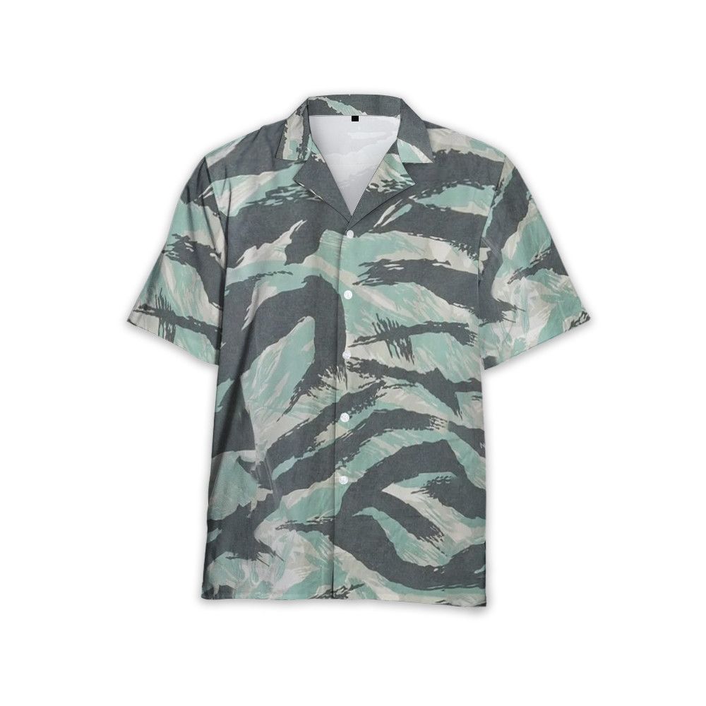 Designer Camouflage-Print Short-Sleeve Shirt — Street-Ready Style Size US S / EU 44-46 / 1 - 3 Thumbnail