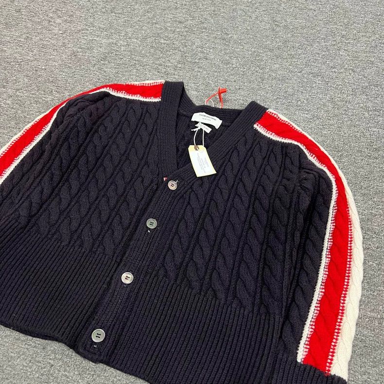 Thom Browne Thom Browne Marble Knitted Open Shirt Size US XL / EU 56 / 4 - 4 Thumbnail