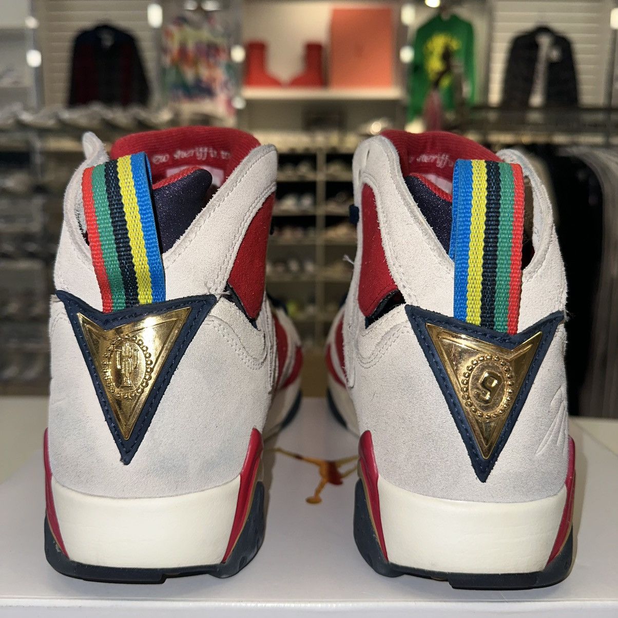 Jordan Brand Size 9 - Jordan 7 Retro x Trophy Room New Sheriff In Town Size US 9 / EU 42 - 4 Thumbnail