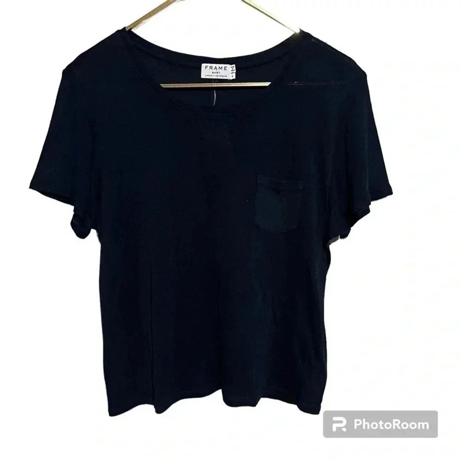 Frame Frame NWT Navy Blue Short Sleeve Oversized T-Shirt Size M Size M / US 6-8 / IT 42-44 - 1 Thumbnail