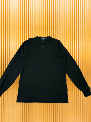 Polo Ralph Lauren × Vintage Vintage Polo Ralph Lauren 90s Rugby Shirt L Size US L / EU 52-54 / 3 - 1 Thumbnail