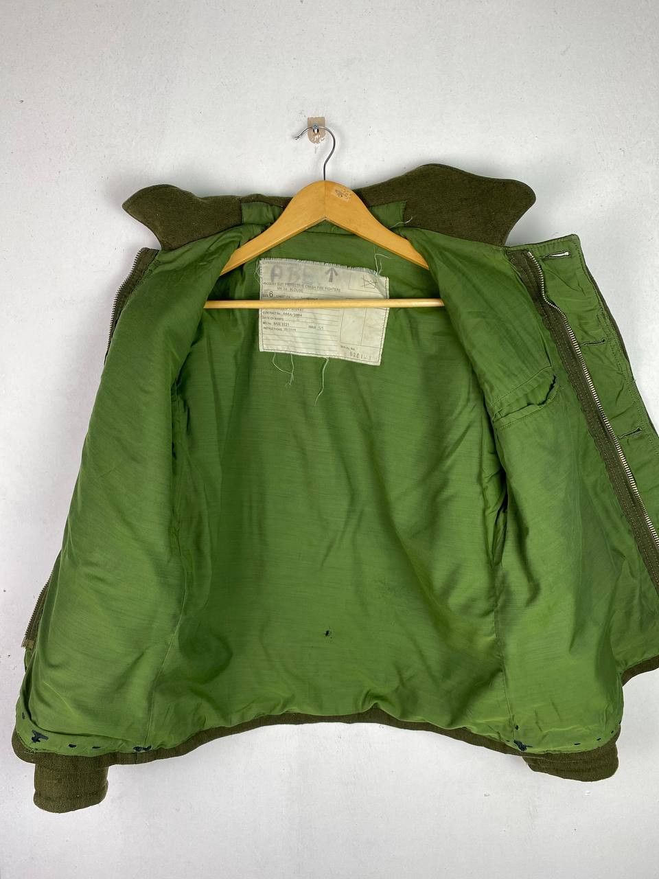 Vintage vintage wool protective suit crash fire fighter jacket Size US L / EU 52-54 / 3 - 7 Thumbnail