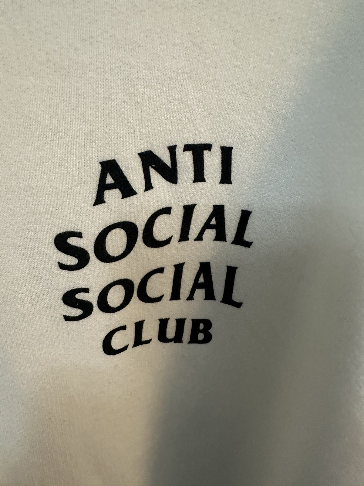 Anti Social Social Club Assc Logo White Hoodie Size XL Size US XL / EU 56 / 4 - 3 Thumbnail
