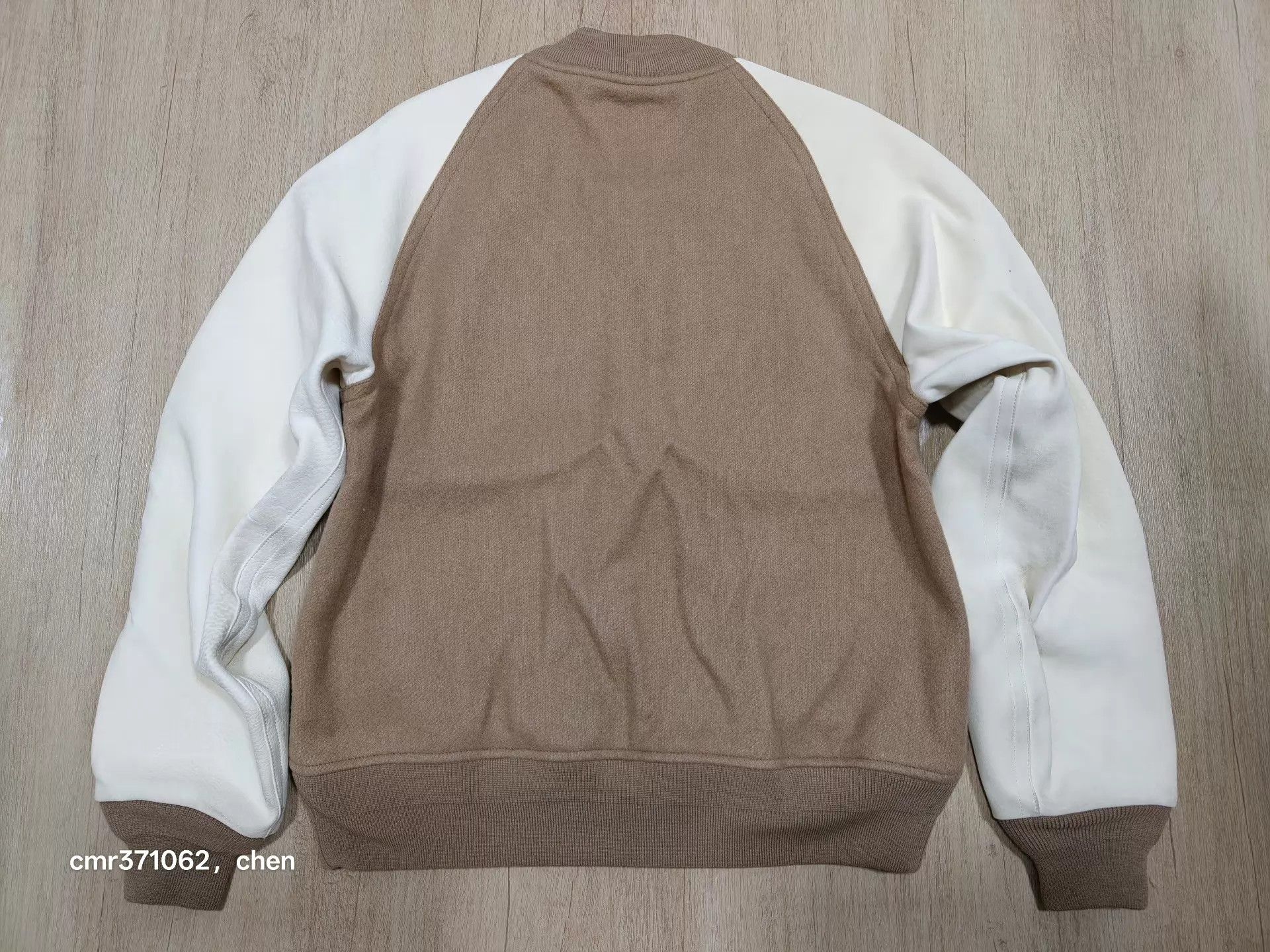 Visvim visvim 17aw varsity jacket camel 2 white sleeve 95new Size US M / EU 48-50 / 2 - 7 Thumbnail