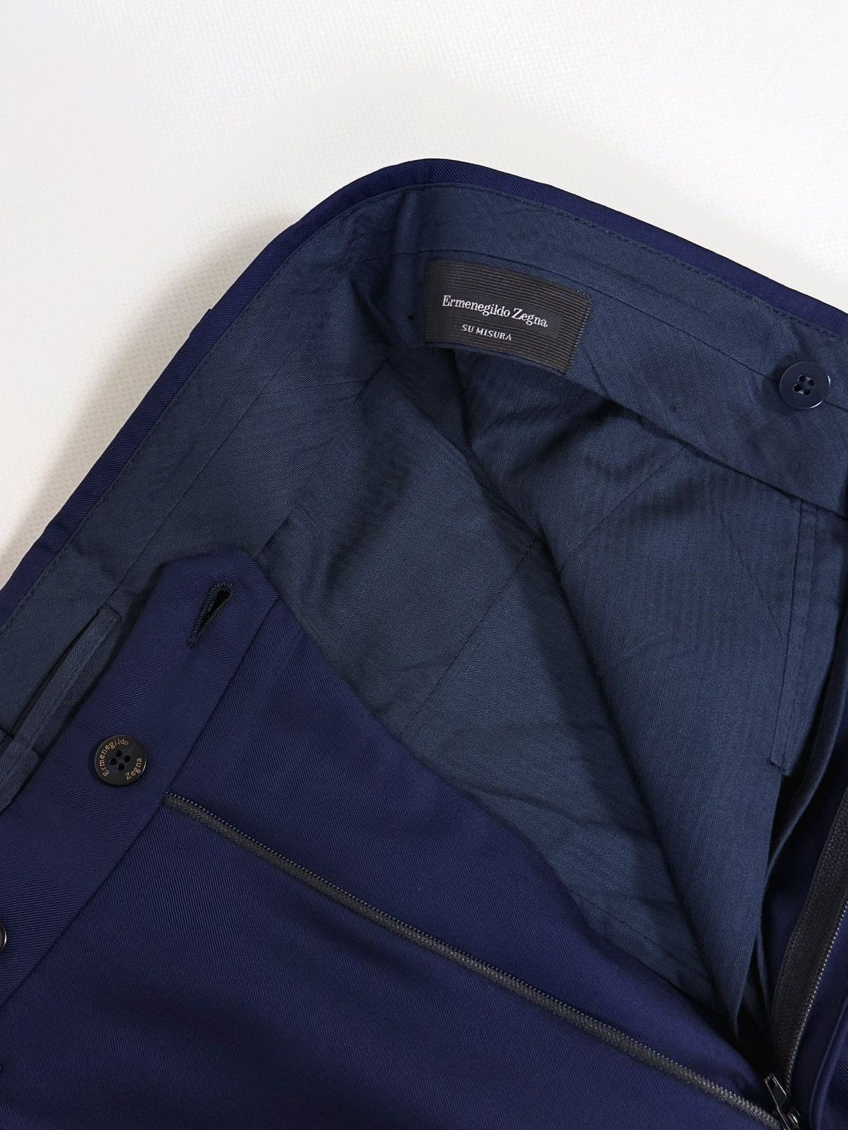 Ermenegildo Zegna Ermenegildo Zegna Wool Straight Trousers Size US 33 - 14 Thumbnail