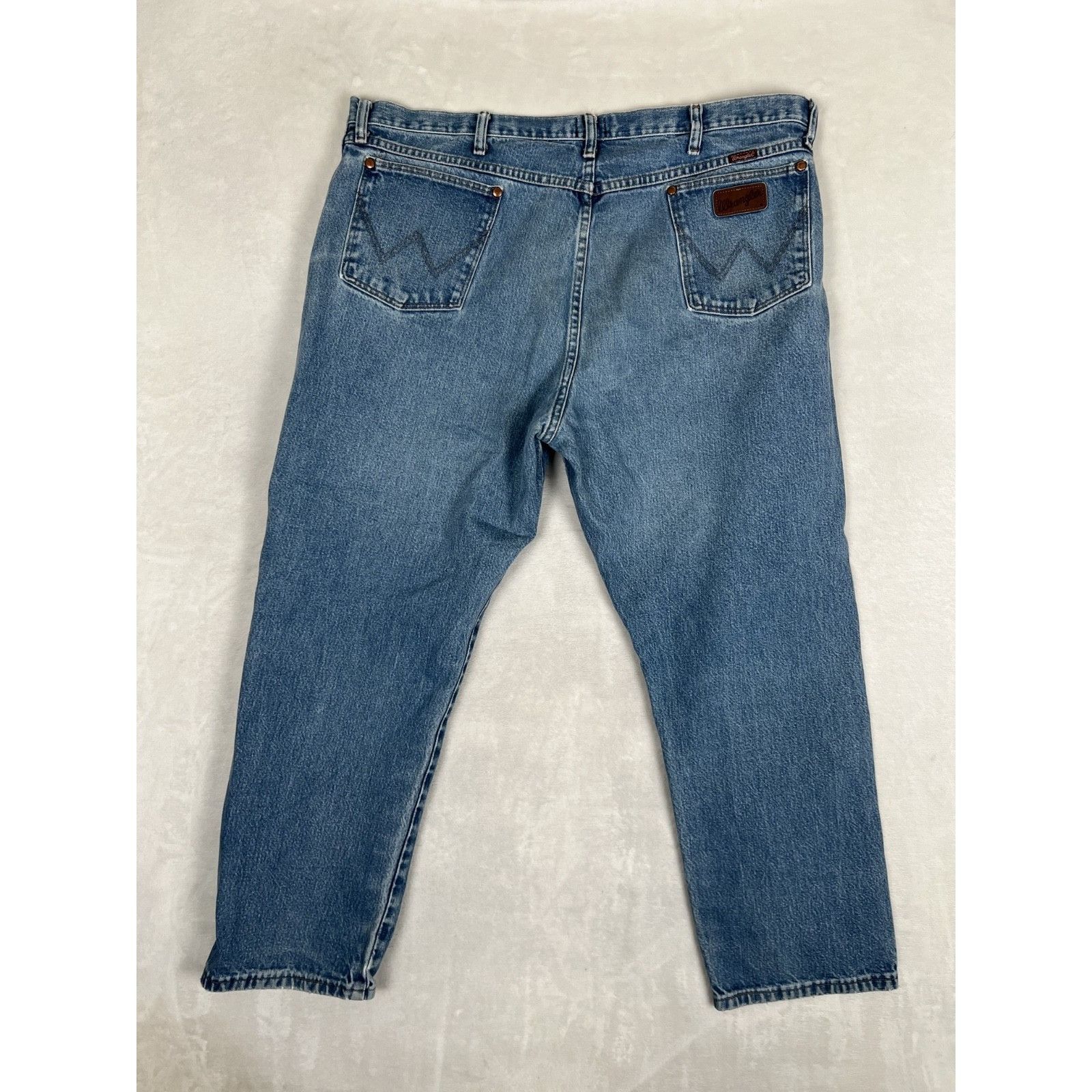 Wrangler Vintage Wrangler 31MWZ Relaxed Fit Cowboy Blue Denim Jeans S Size US 42 / EU 58 - 7 Thumbnail