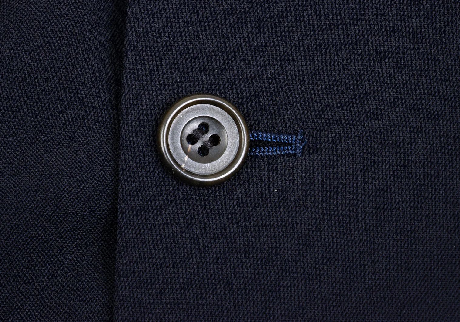 Jean Paul Gaultier Wool Double Jacket in Navy, Size 50 Size US M / EU 48-50 / 2 - 9 Thumbnail