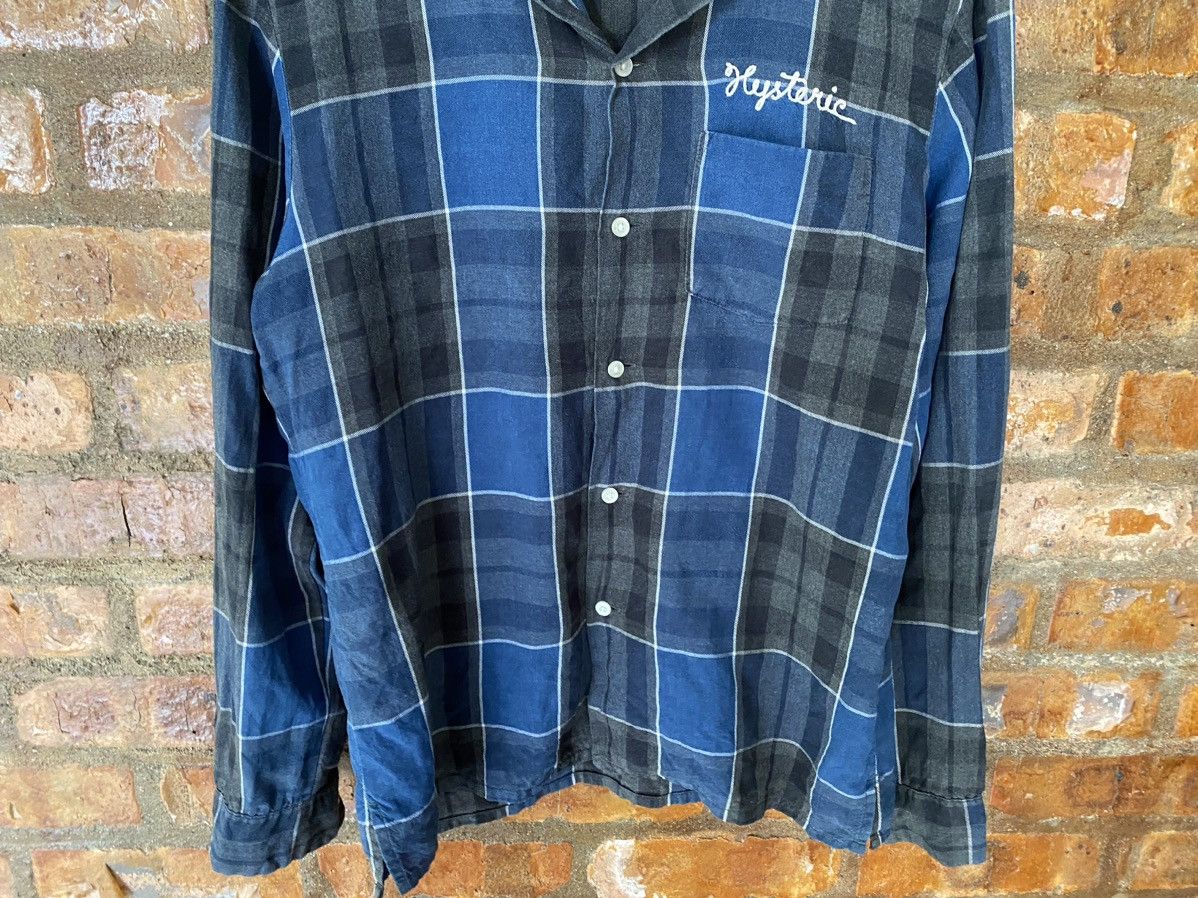 Hysteric Glamour Iconic chain stitch move your ass rayon open collar Size US M / EU 48-50 / 2 - 7 Thumbnail