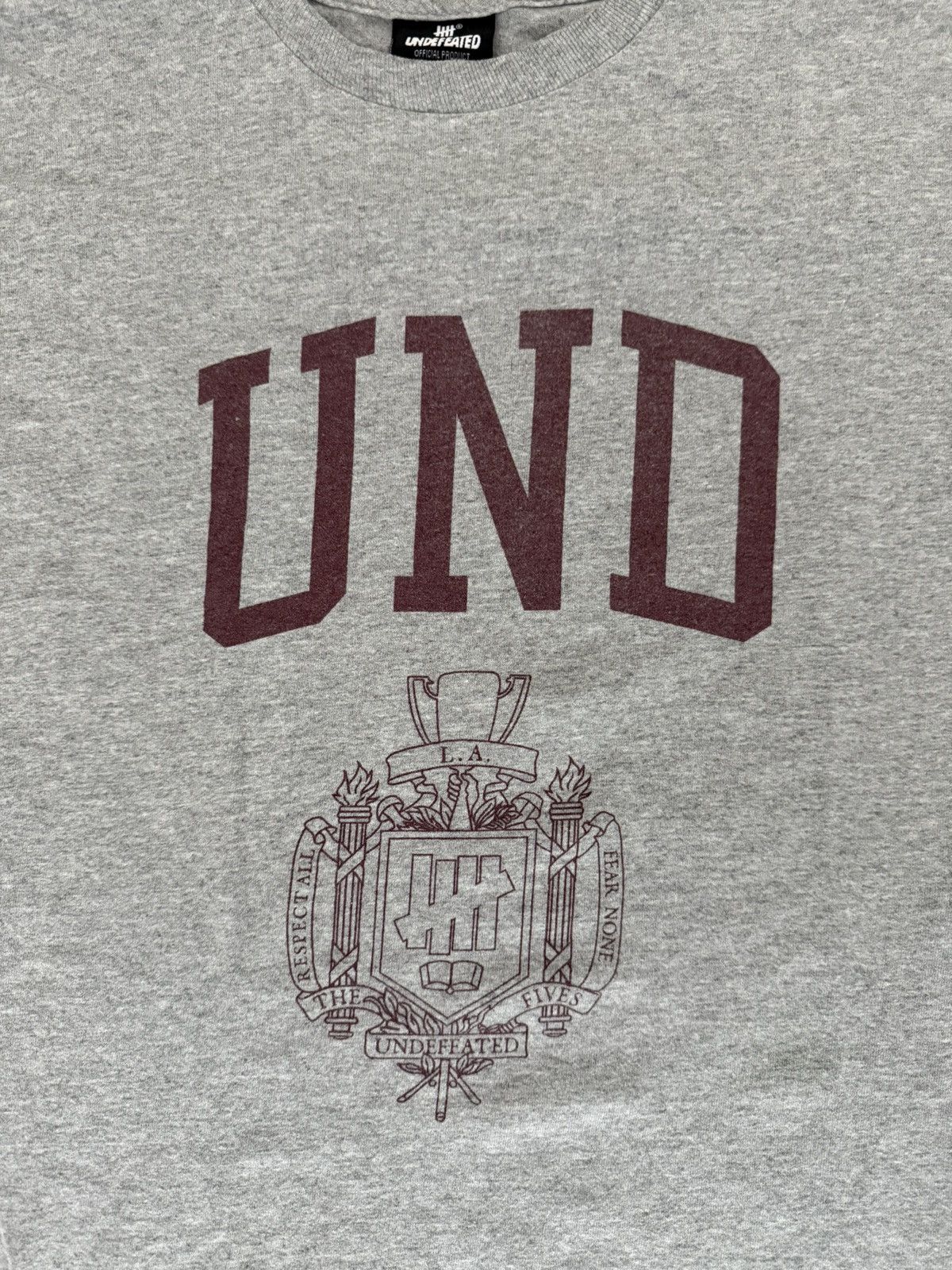 Undefeated undefeated undftd t shirt Size US M / EU 48-50 / 2 - 3 Thumbnail