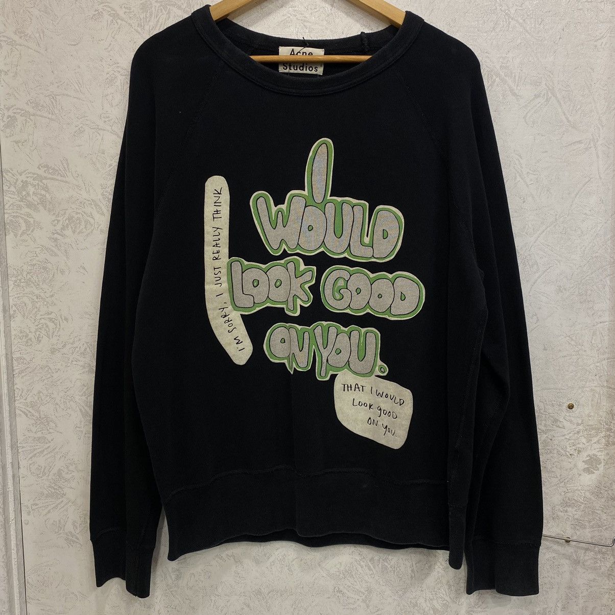 Acne Studios Acne Studios Sweatshirt Size L / US 10 / IT 46 - 1 Thumbnail