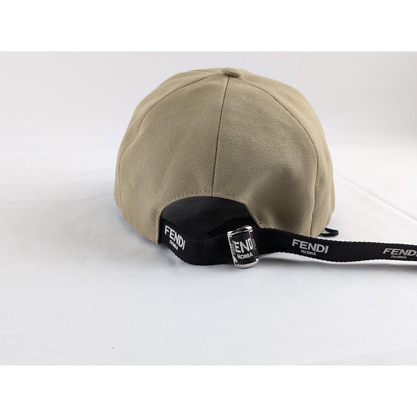 Fendi o1rshd1 Size: OS/ Woven Fabric Baseball Cap Pink Dalia/Beige Size ONE SIZE - 6 Thumbnail