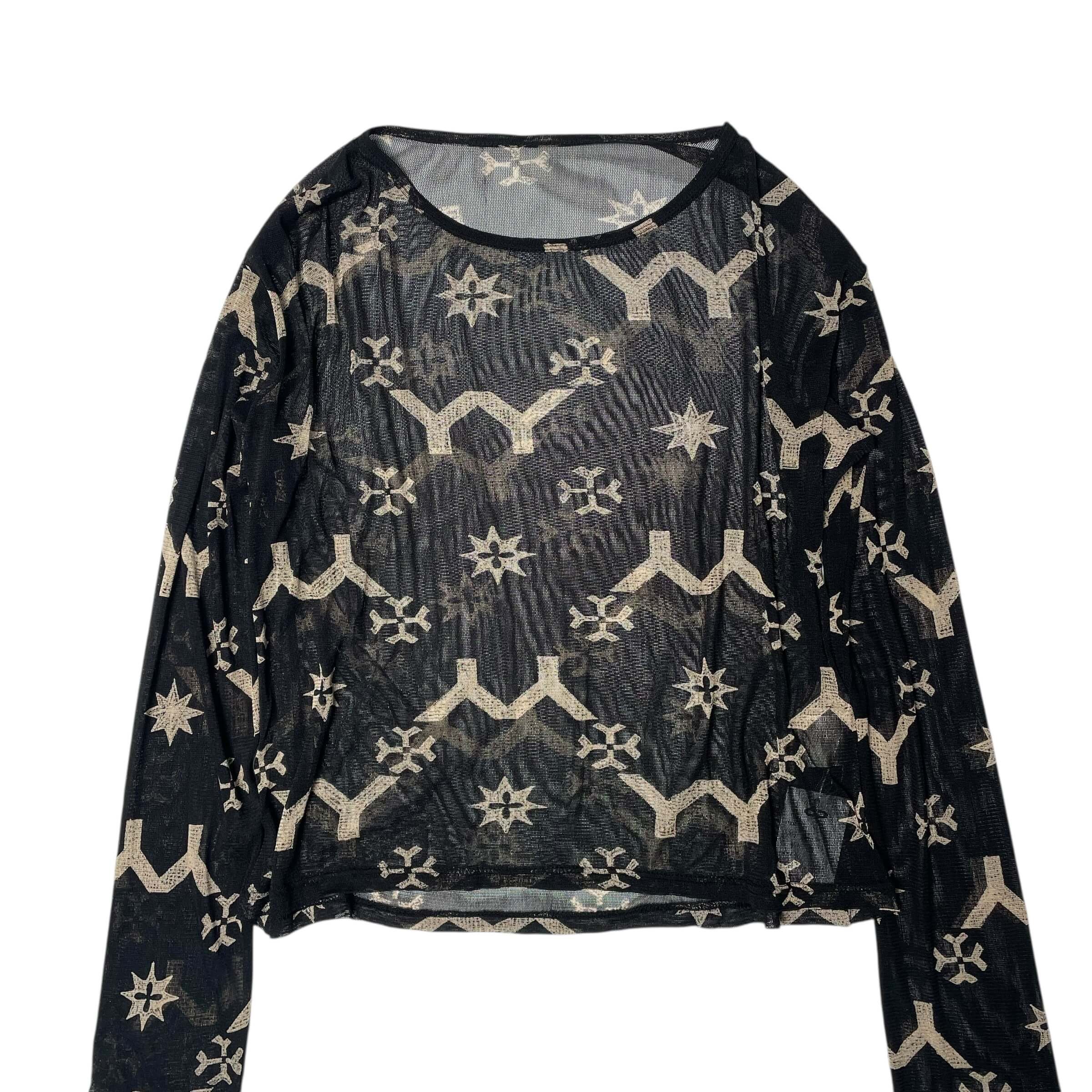 Yohji Yamamoto Yohji yamamoto silk 100 seethrough long sleeve Size M / US 6-8 / IT 42-44 - 2 Thumbnail