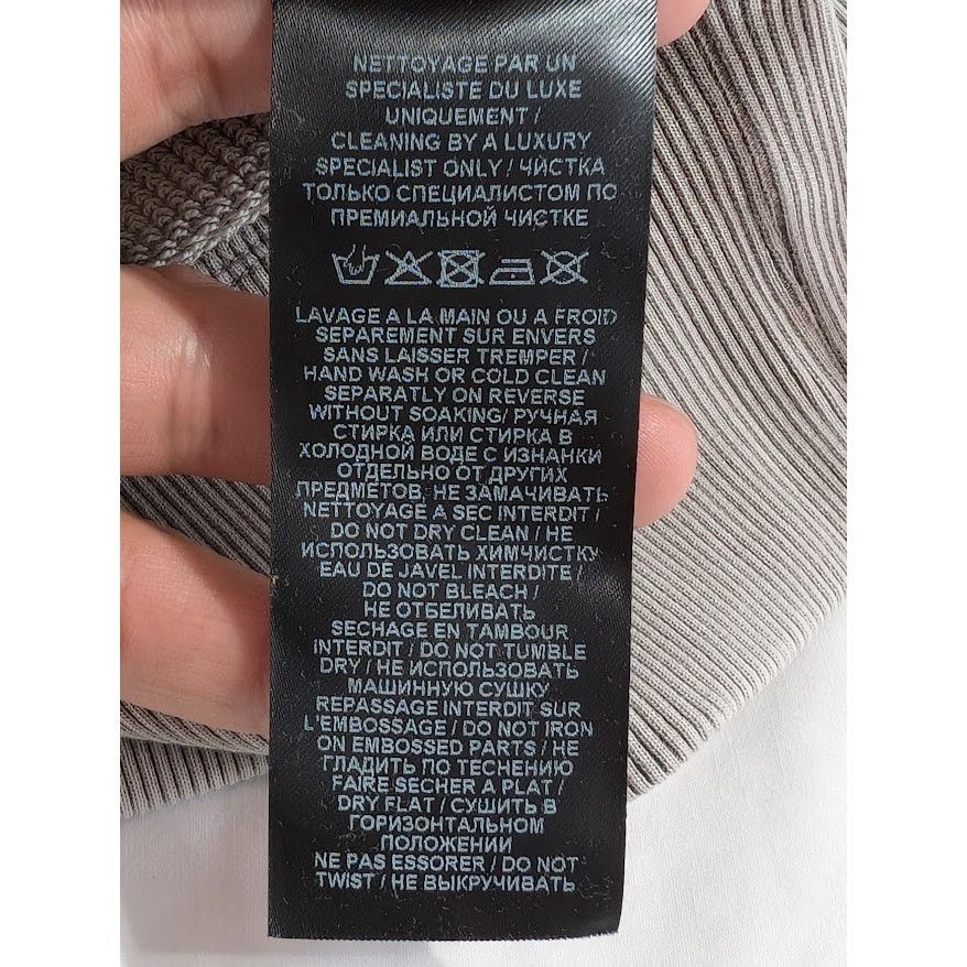 Balmain o1rshd1 Q:2 / Washed Sweatshirt in Grey Size US S / EU 44-46 / 1 - 20 Thumbnail