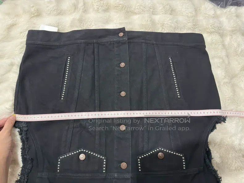 Celine CELINE Studded Heavy Duty Denim Vest Size US L / EU 52-54 / 3 - 7 Thumbnail