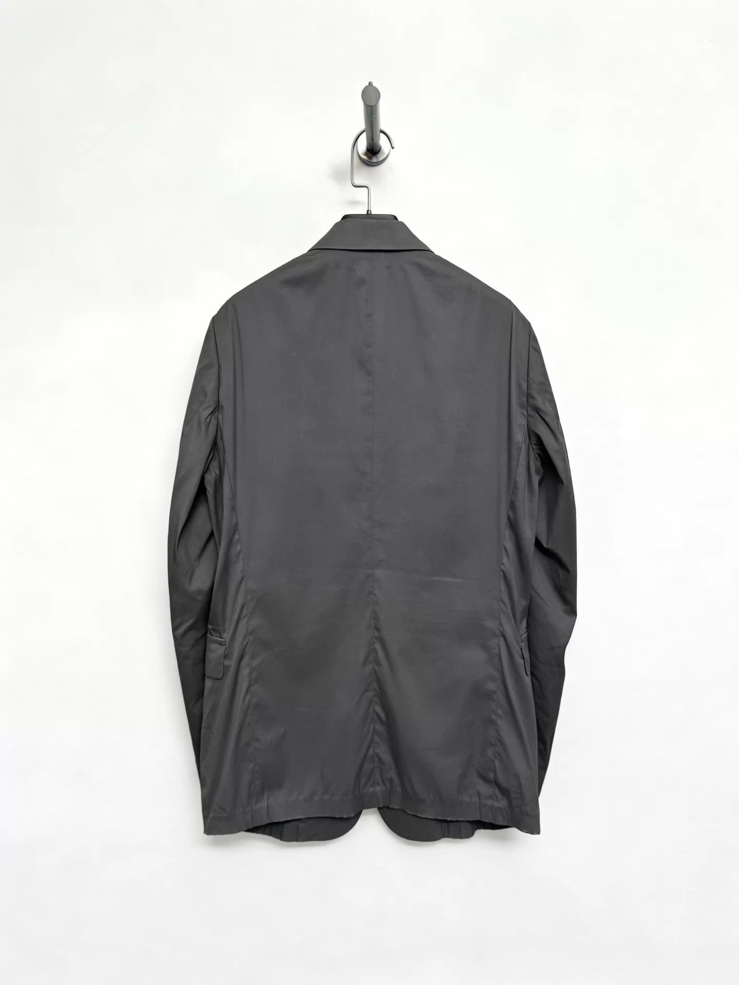 Prada Prada 2010SS Lightweight Nylon Gray Jacket 46 Size US S / EU 44-46 / 1 - 2 Thumbnail