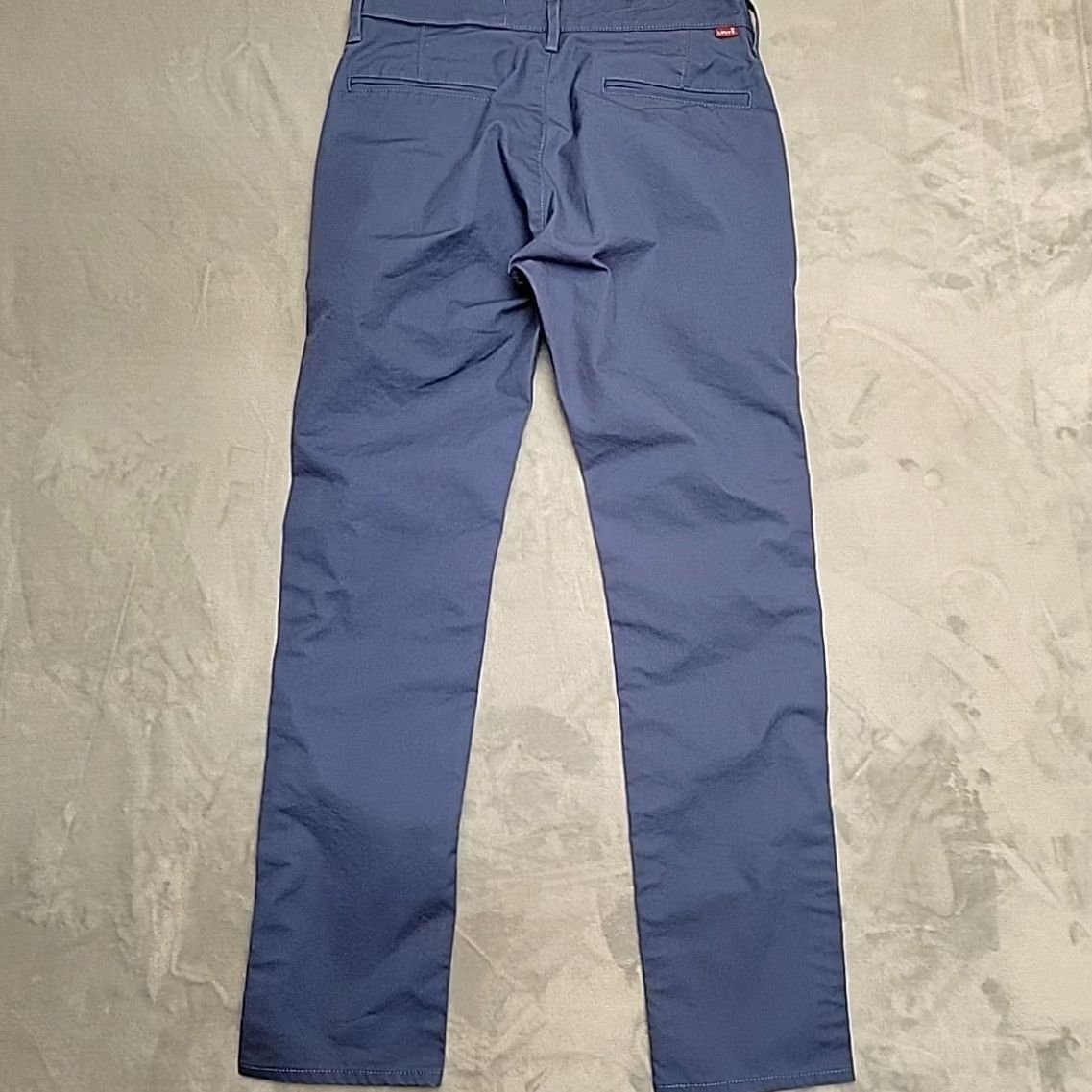 Vintage Levis Pants Men 32x32 Blue Performance Stretch Hiking Casual Chino Flat Front Size US 32 / EU 48 - 6 Thumbnail