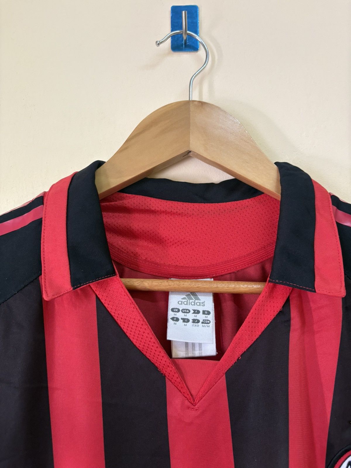 Adidas Vintage 2005 2006 AC Milan Adidas Zafira Jersey Blokecore Size US M / EU 48-50 / 2 - 13 Thumbnail