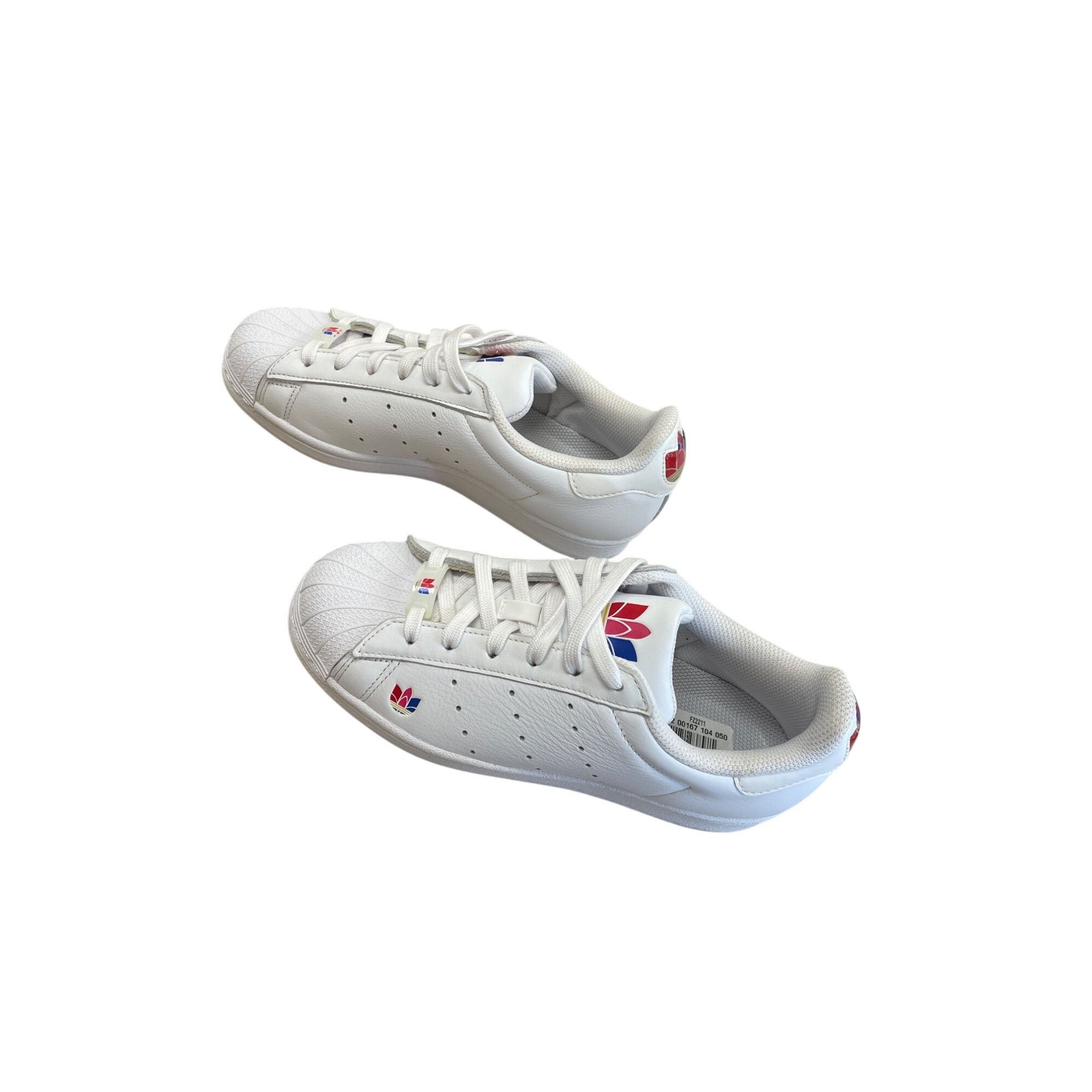 Adidas Adidas Superstar Pure J womans white leather sneakers size 5 Size US 5 / IT 35 - 7 Thumbnail