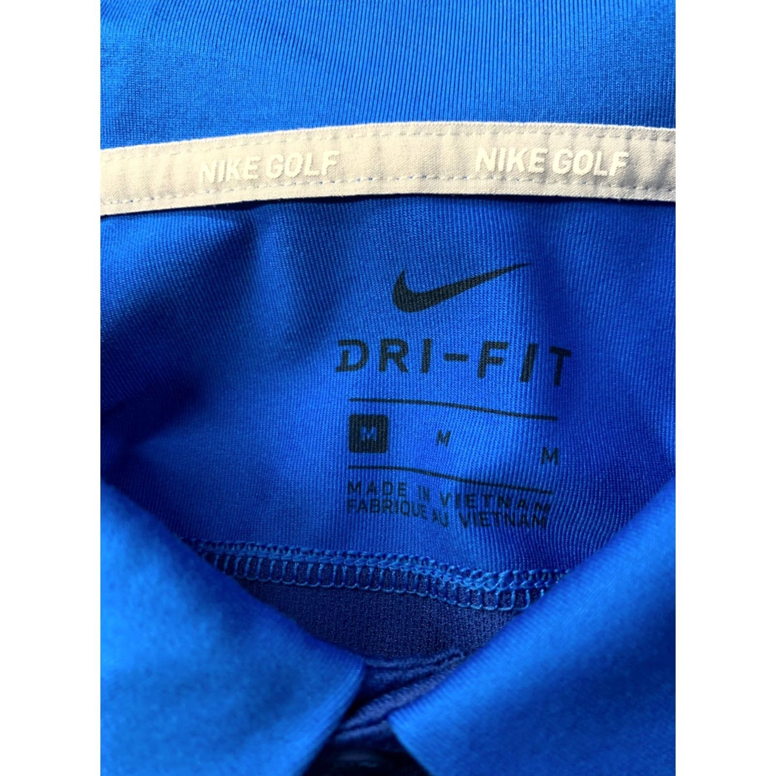 Nike Nike Dri-Fit Golf Polo Shirt M Men's Blue 2018 Jersey Polo Nike Golf Shirt Size US M / EU 48-50 / 2 - 6 Thumbnail