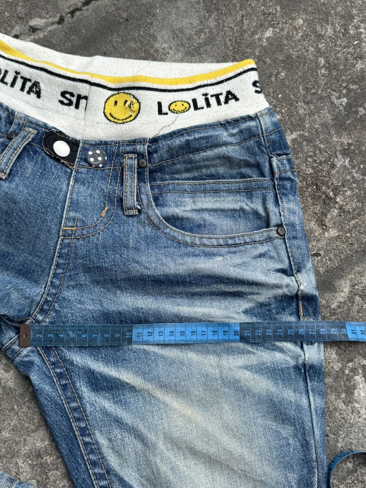Hysteric Glamour Yoshitomo Nara Lolita Smile Jeans Archived Size US 28 / EU 44 - 10 Thumbnail