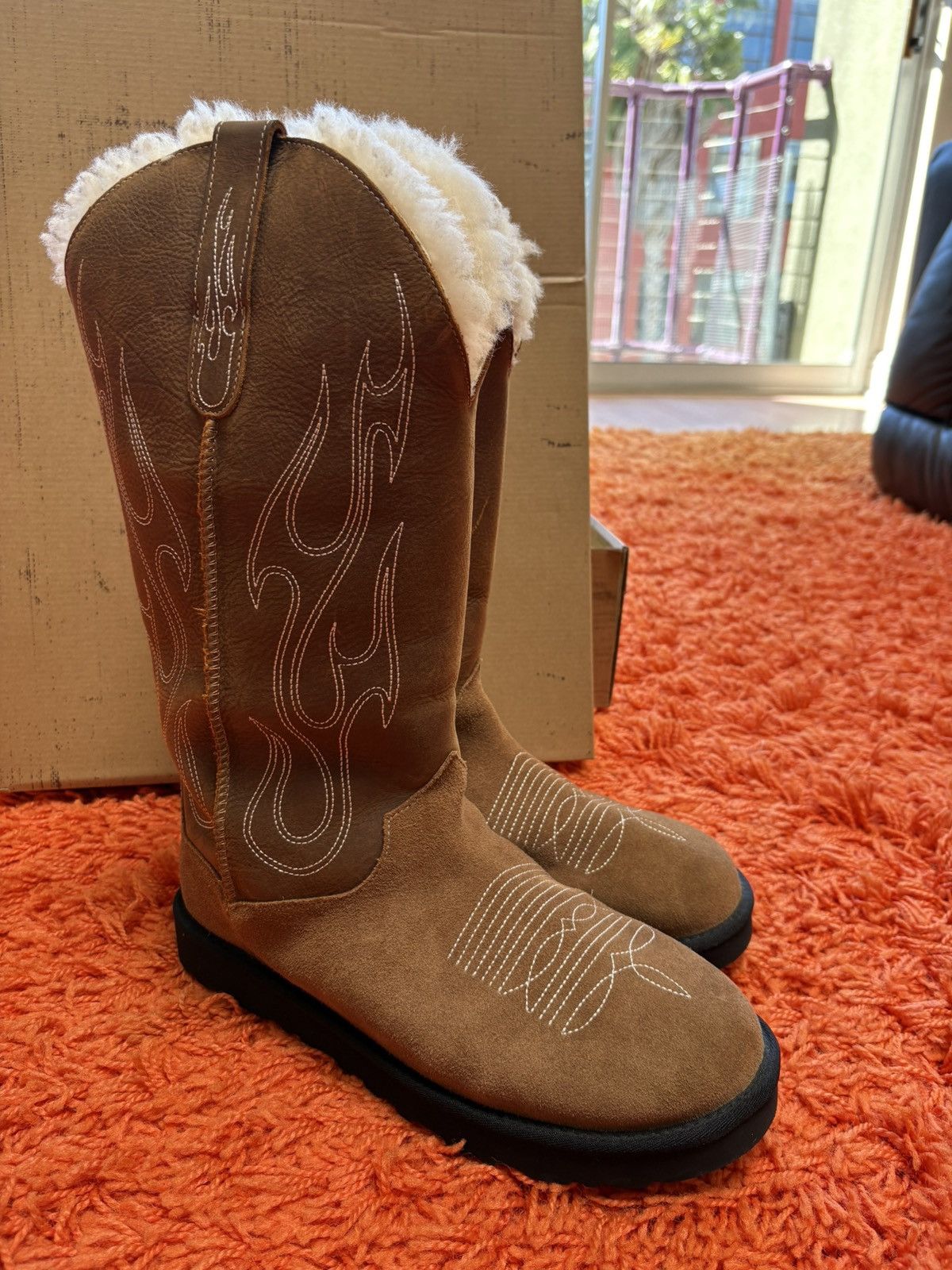 Gallery Dept. × Ugg GALLERY DEPT. x UGG COWBOY BOOTS Size US 12 / EU 45 - 5 Thumbnail