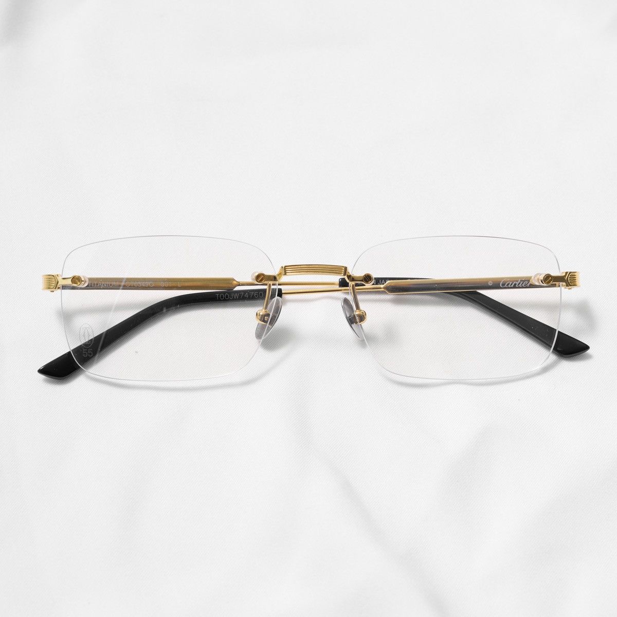 Cartier CARTIER CT0349O 001 GLASSES Size ONE SIZE - 5 Thumbnail