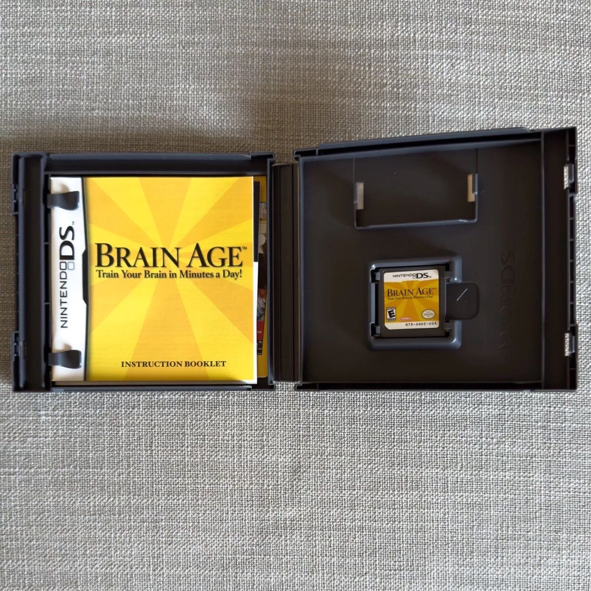 Nintendo Brain Age Nintendo DS Lite 3DS CIB Size ONE SIZE - 3 Thumbnail
