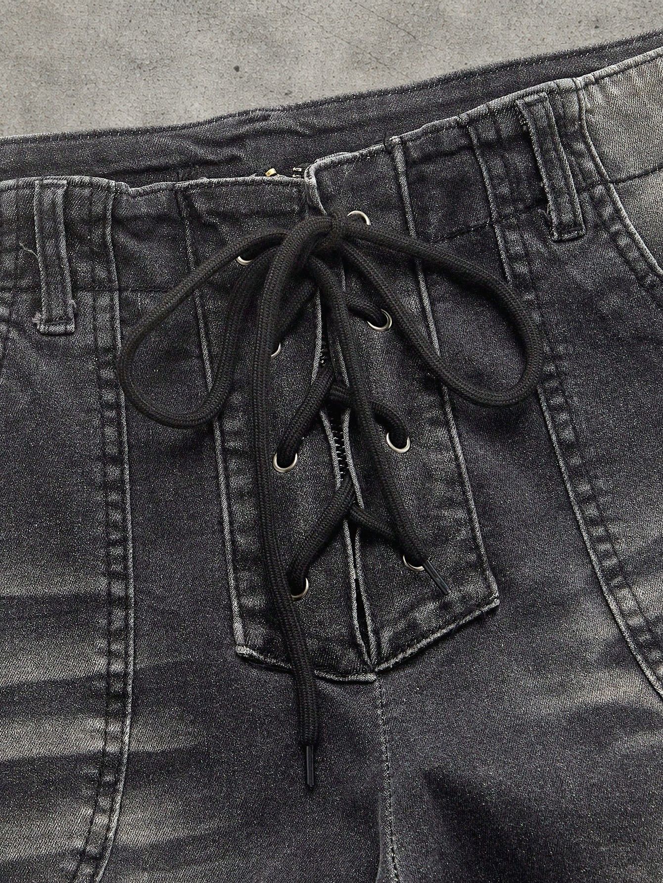 Japanese Brand Slim opium jeans goth Size US 32 / EU 48 - 3 Thumbnail