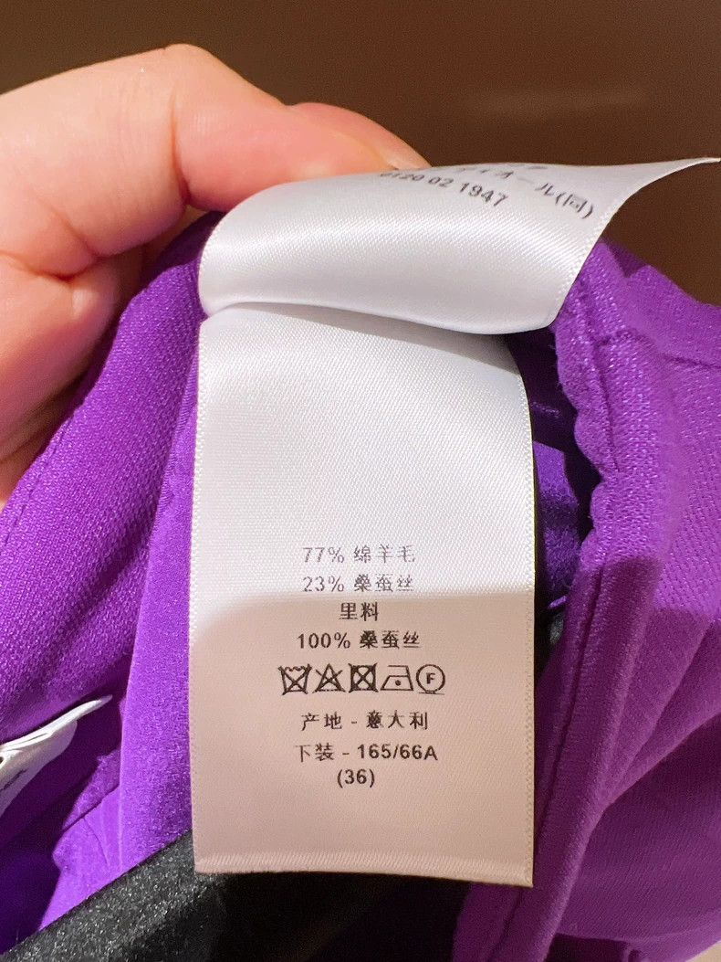 Dior Dior New dopamine purple fake two-piece skirt shorts 2504-N Size 24" / US 00 / IT 34 - 9 Thumbnail