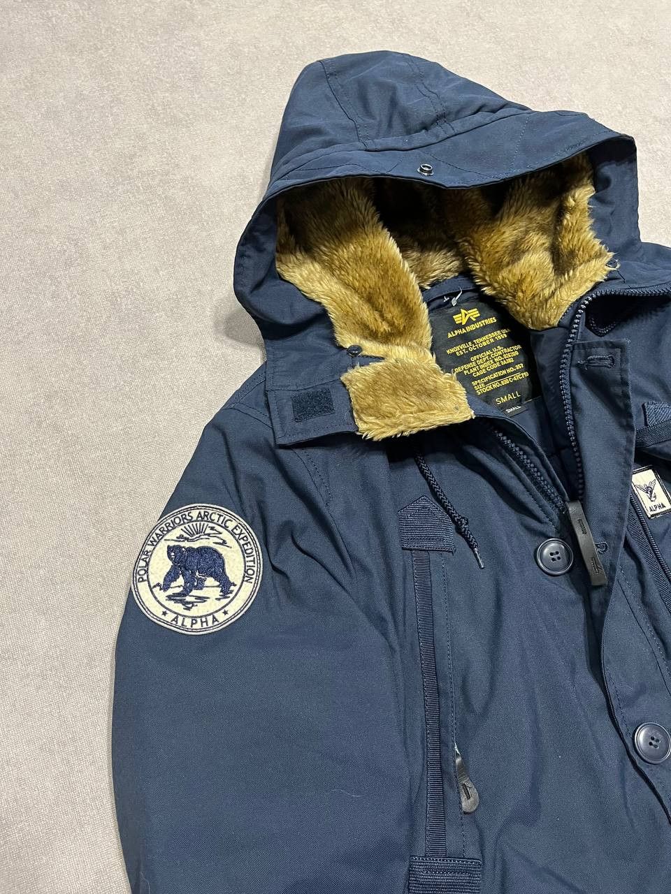 Alpha Industries Alpha Industries N3-B Men`s Blue Parka Jacket Size S Size US S / EU 44-46 / 1 - 4 Thumbnail
