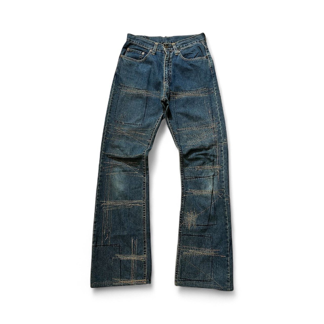 Hysteric Glamour Hysteric Glamour Patchwork Kinky Jeans Size US 27 - 1 Thumbnail