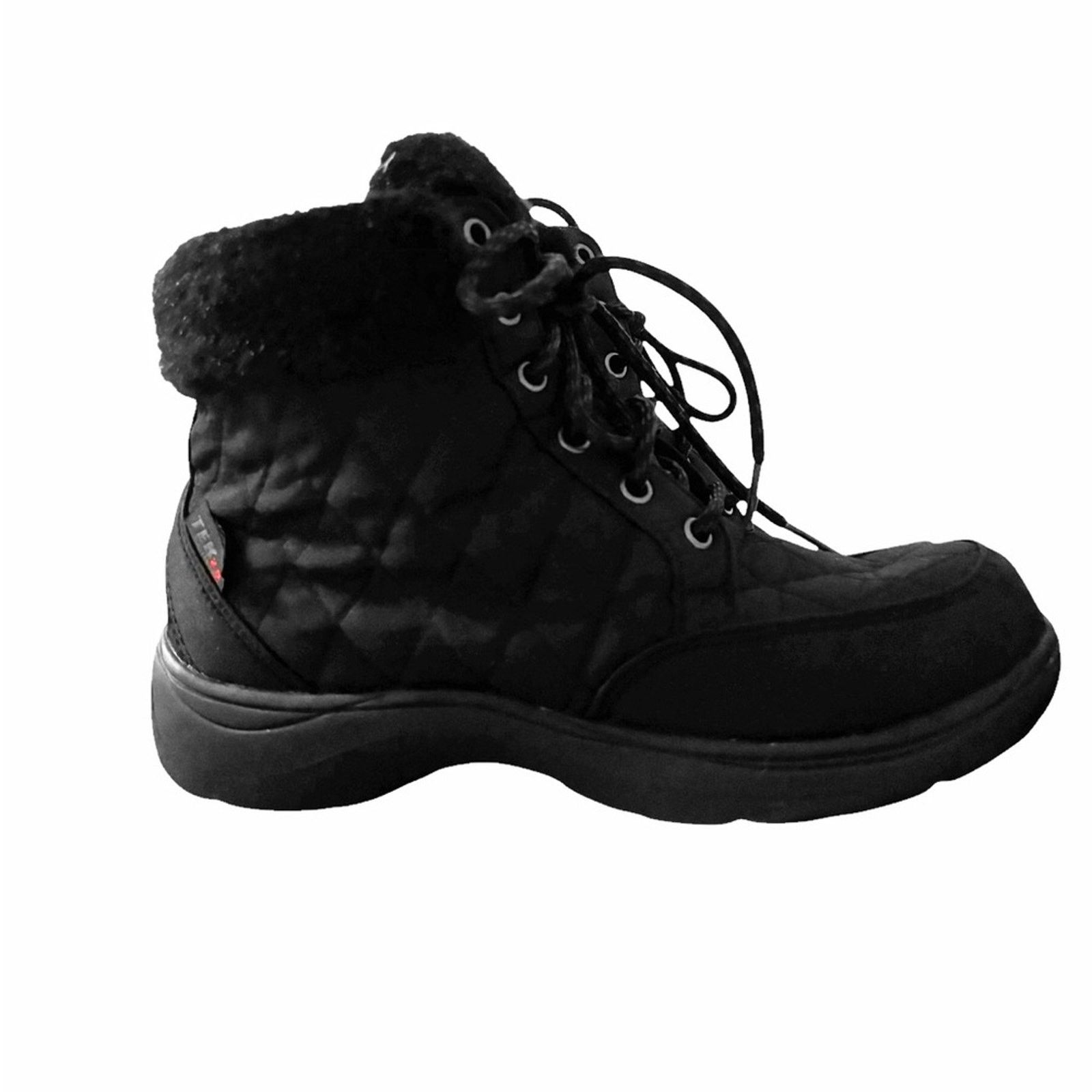 L.L. Bean L.L. Bean Women's Black Nylon Insulated Commuter Boots Size US 6 / IT 36 - 2 Thumbnail