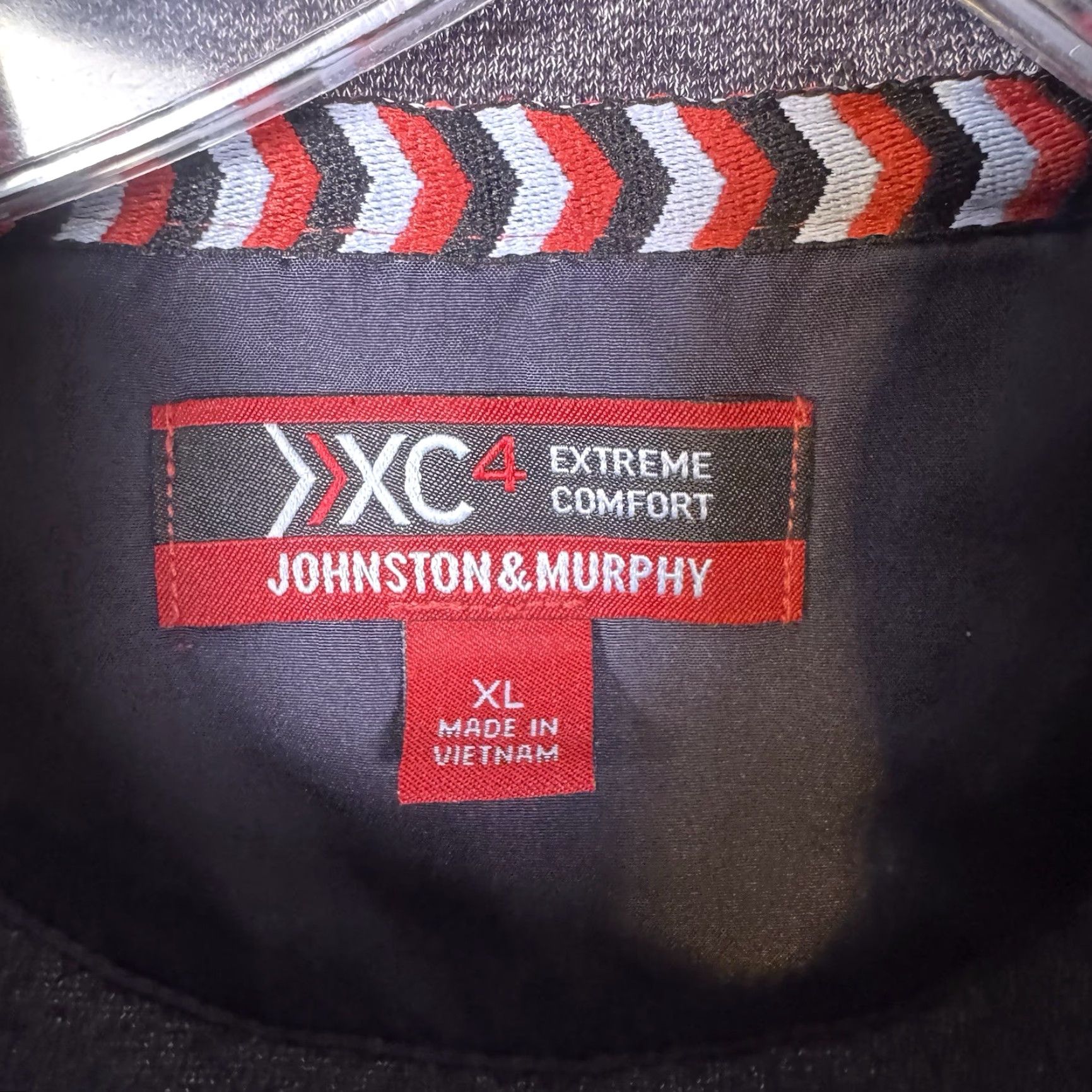 Johnston & Murphy Johnston & Murphy XC4 Extreme Comfort Jacket Men XL Bomber Full Zip Windbreaker Size US XL / EU 56 / 4 - 5 Thumbnail