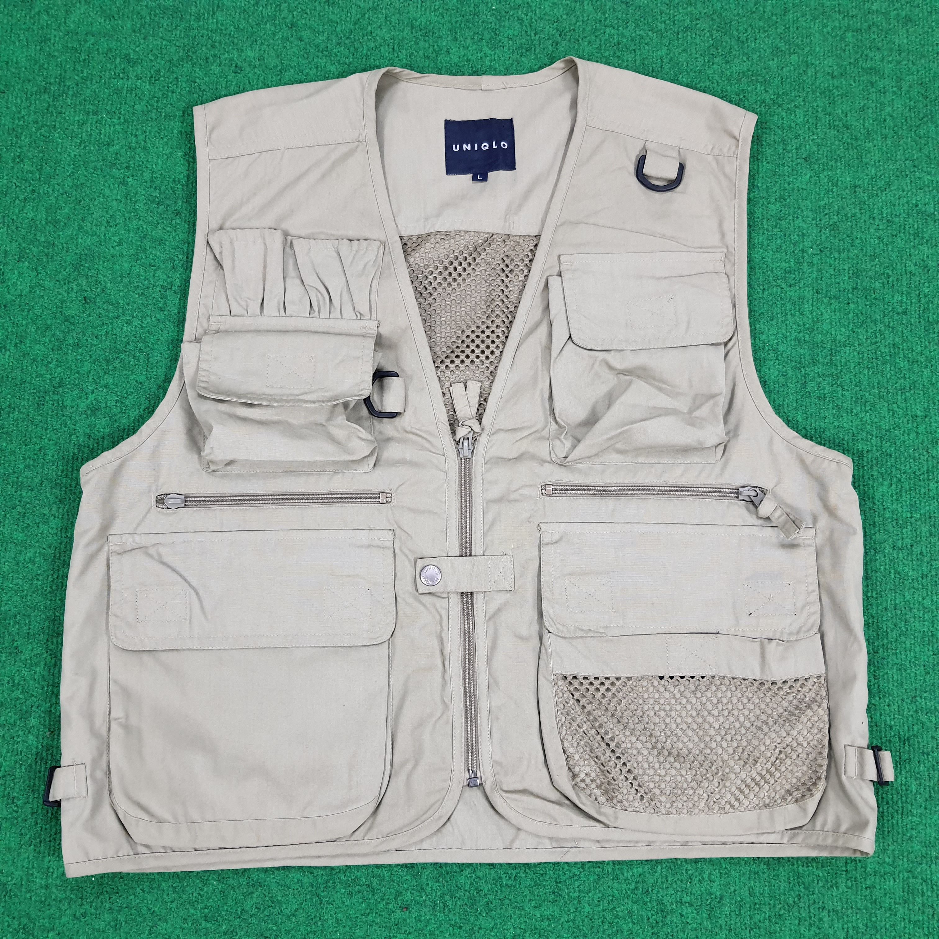 Japanese Brand × Vintage Vintage Uniqlo Japanese Brand Custom Skull Outdoor Vest Size US M / EU 48-50 / 2 - 3 Thumbnail