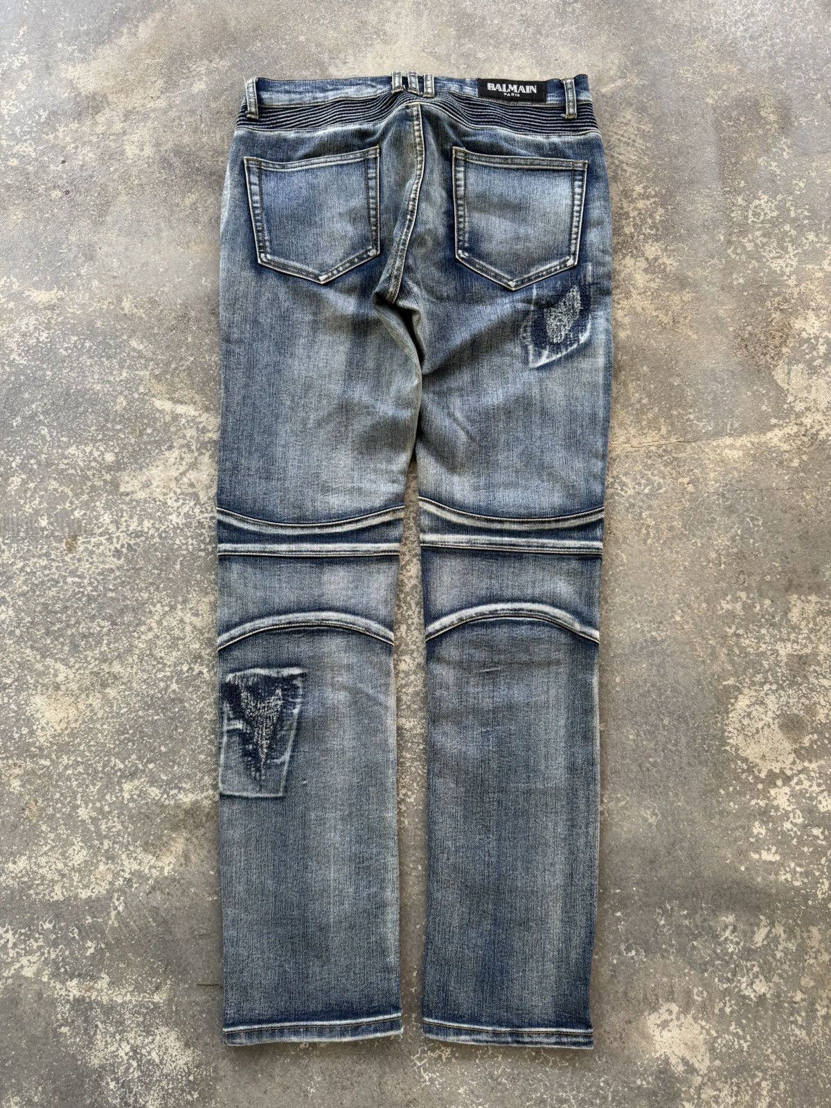 Balmain × Vintage Vintage Balmain Bikes Jeans Size US 32 / EU 48 - 6 Thumbnail