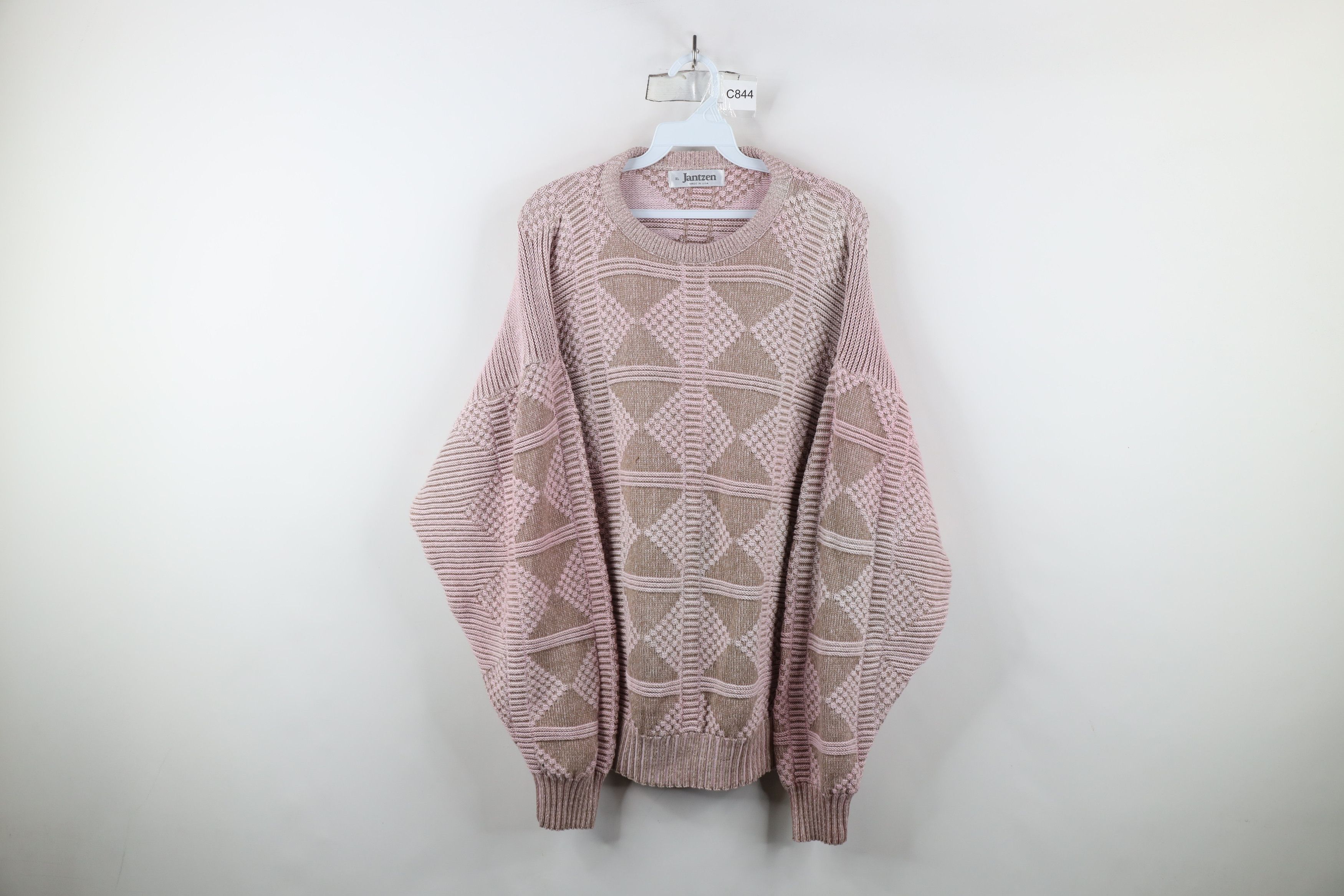 Vintage Vintage 90s Streetwear Chunky Ribbed Knit Sweater USA Size XL / US 12-14 / IT 48-50 - 1 Thumbnail